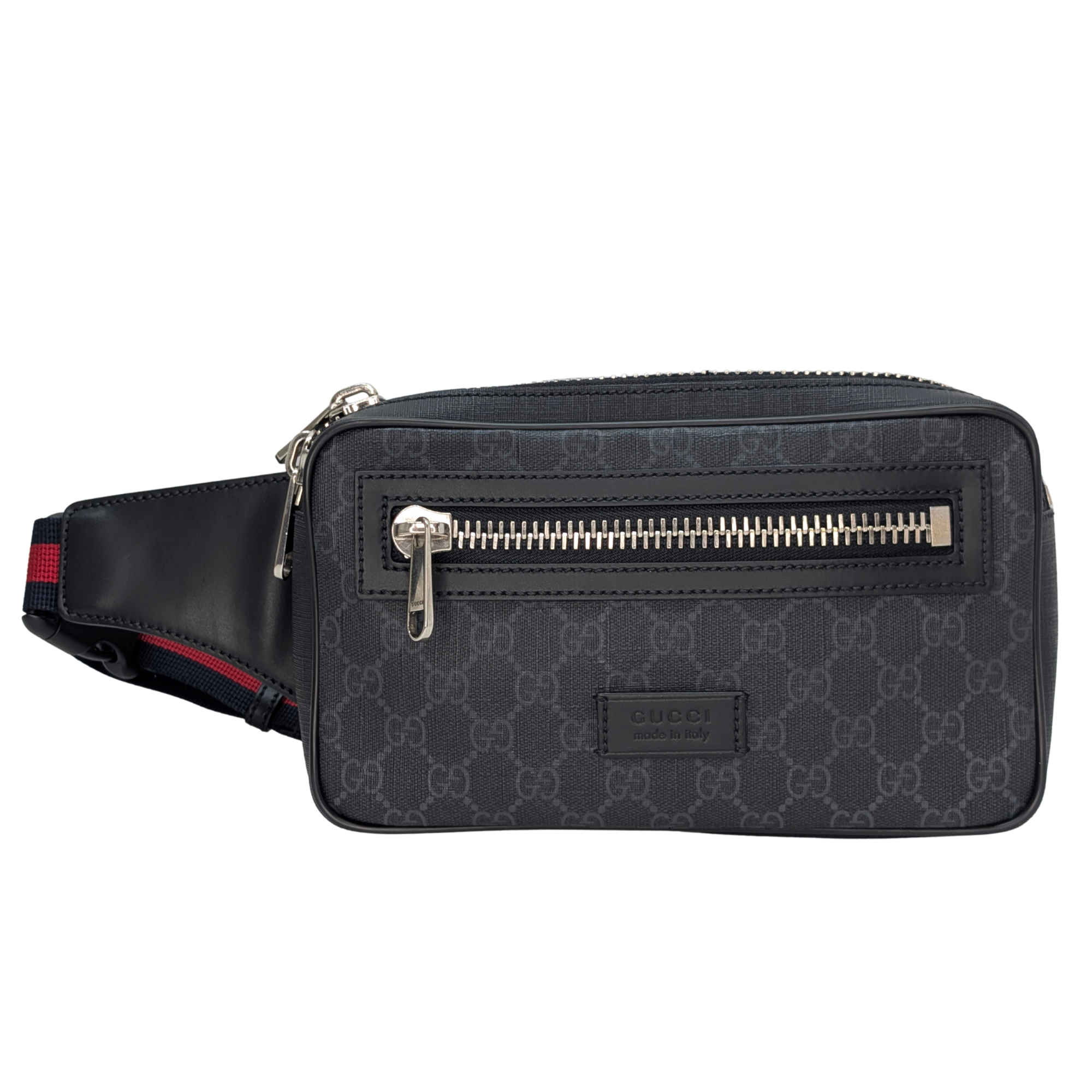 Gucci GG Supreme Belt Bag Black