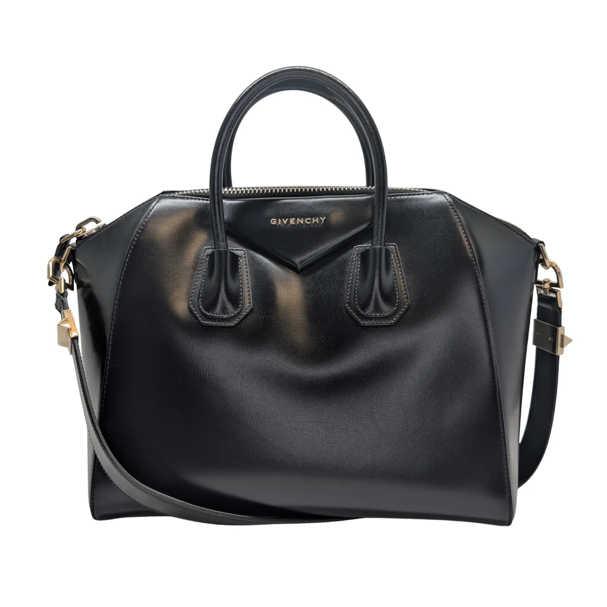 Givenchy Antigona Medium Handbag Black - Lost Designer