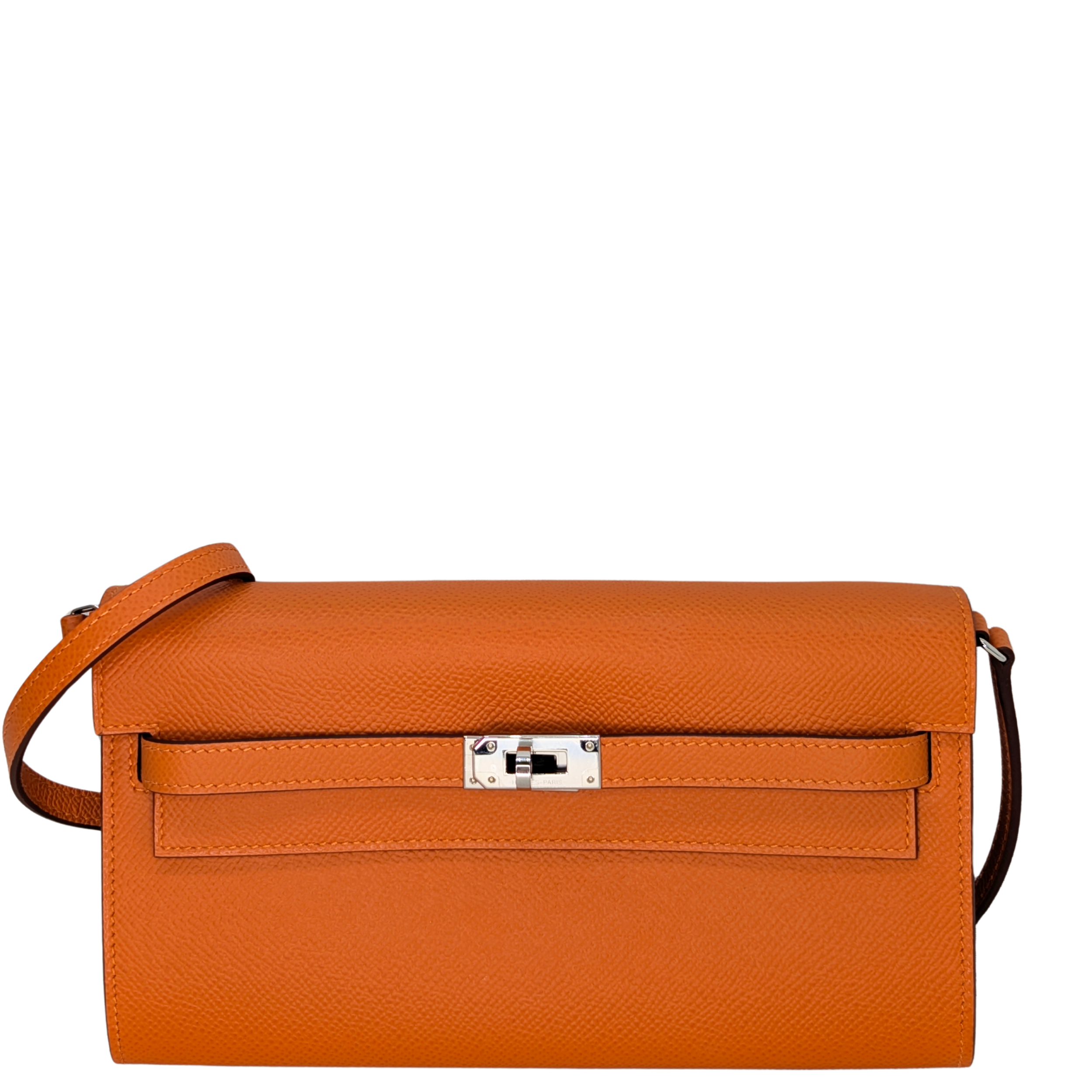 Hermes Portefeuille Kelly Sac To Go Veau Epsom B Stamp