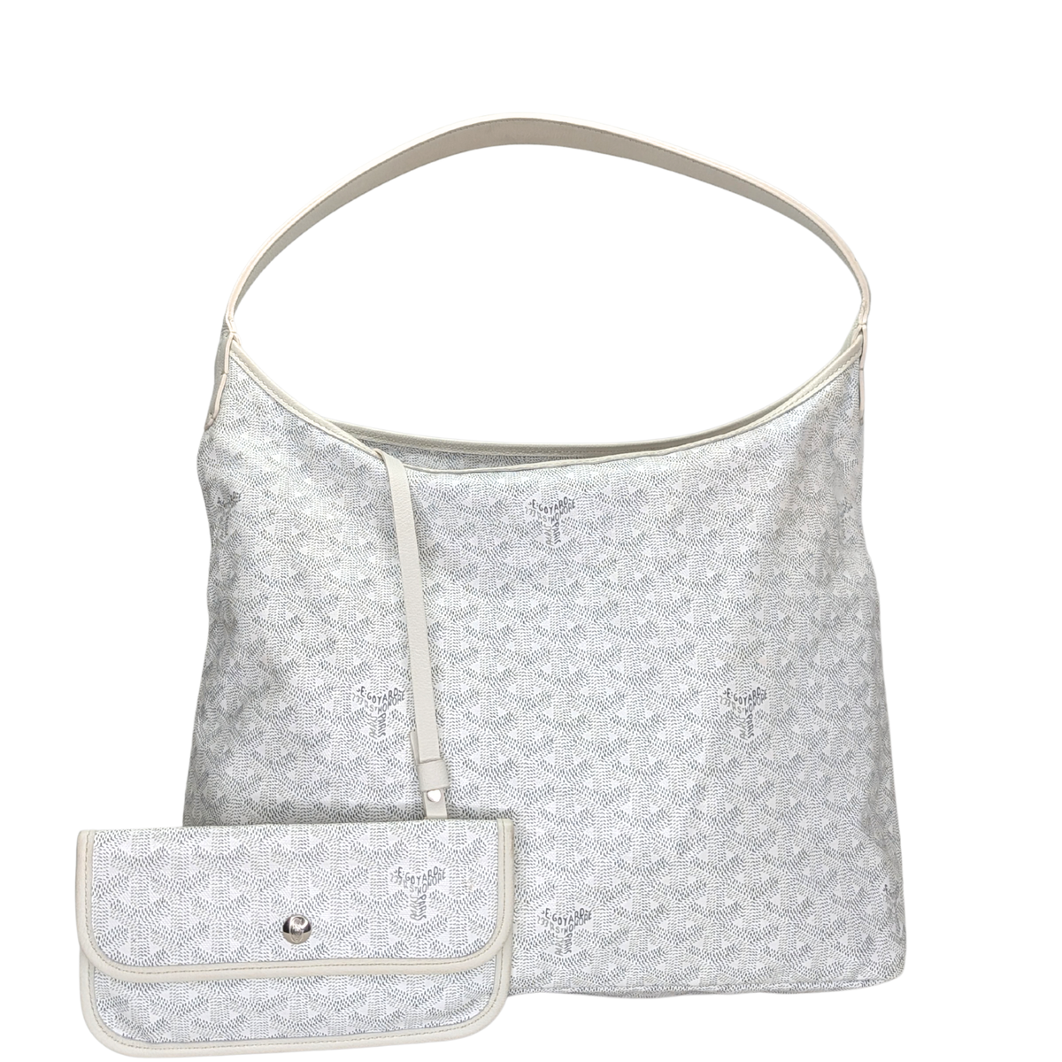 Goyard Bohème Hobo bag White
