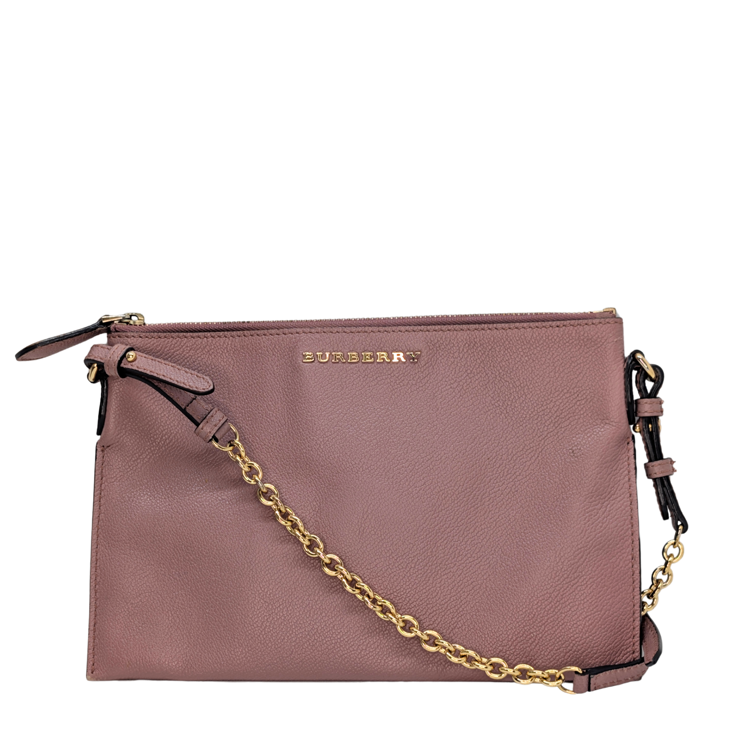 Burberry Peyton Small Crossbody Bag Dusty Pink