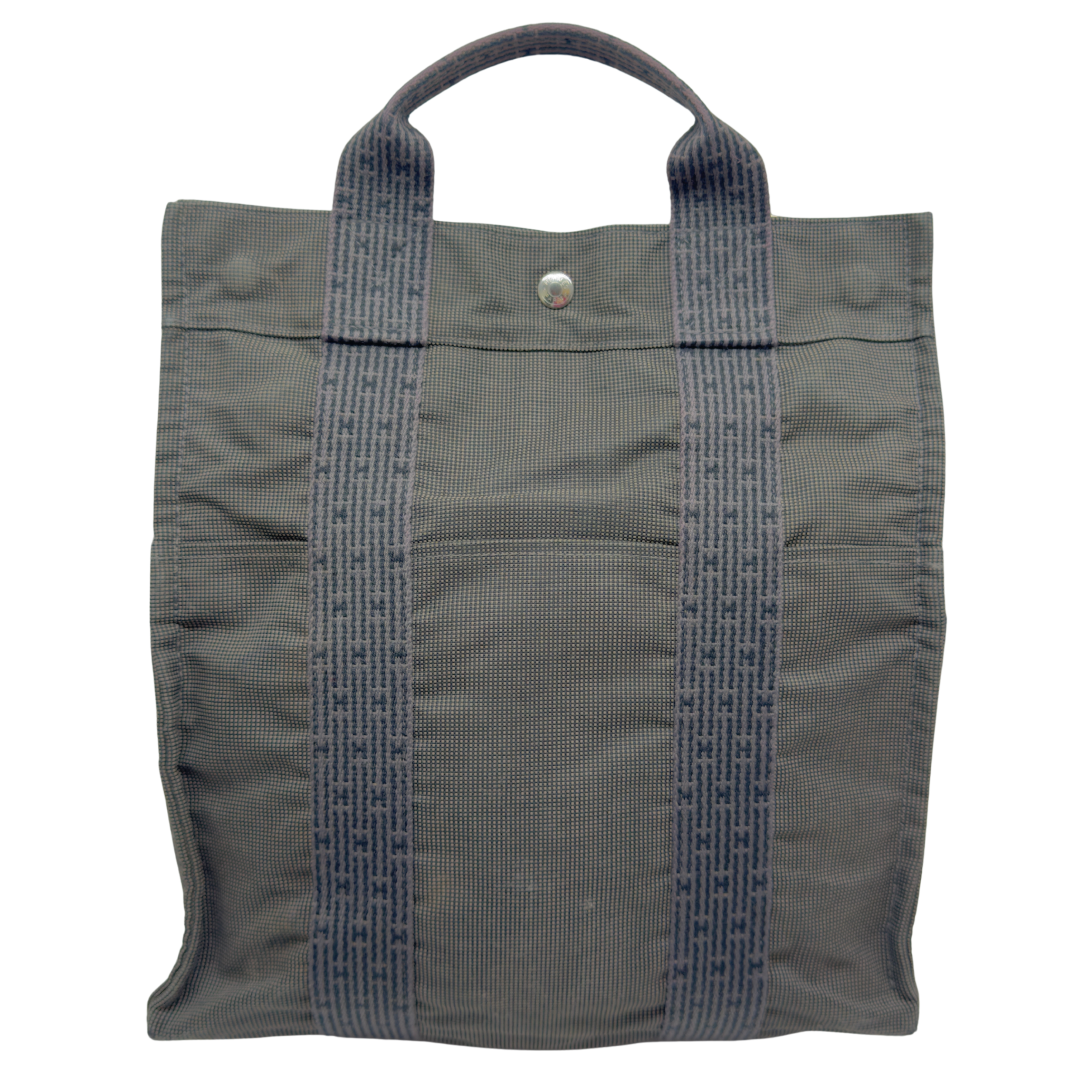 Hermés Herline Backpack Canvas Grey