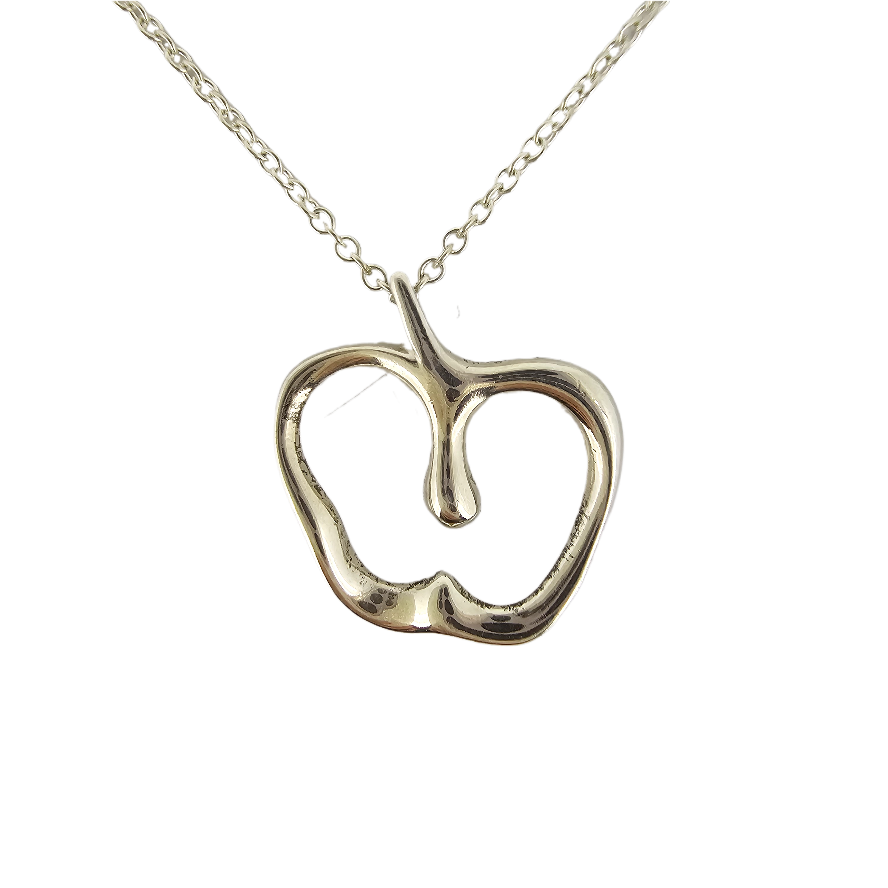 Tiffany & Co Apple Sterling Silver Necklace