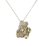 Tiffany & Co. Sterling Silver Teddy Bear Necklace