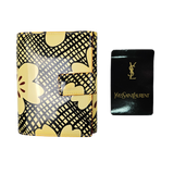 Yves Saint Laurent Abstract Canvas Wallet