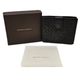 Bottega Veneta Intrecciato Black Leather Wallet