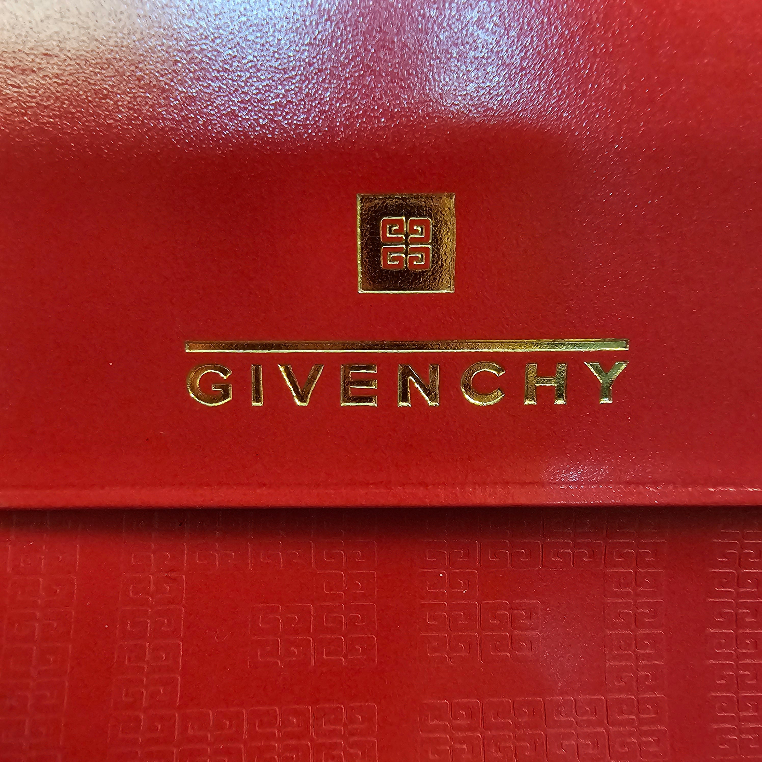 Givenchy Red Leather Long Wallet