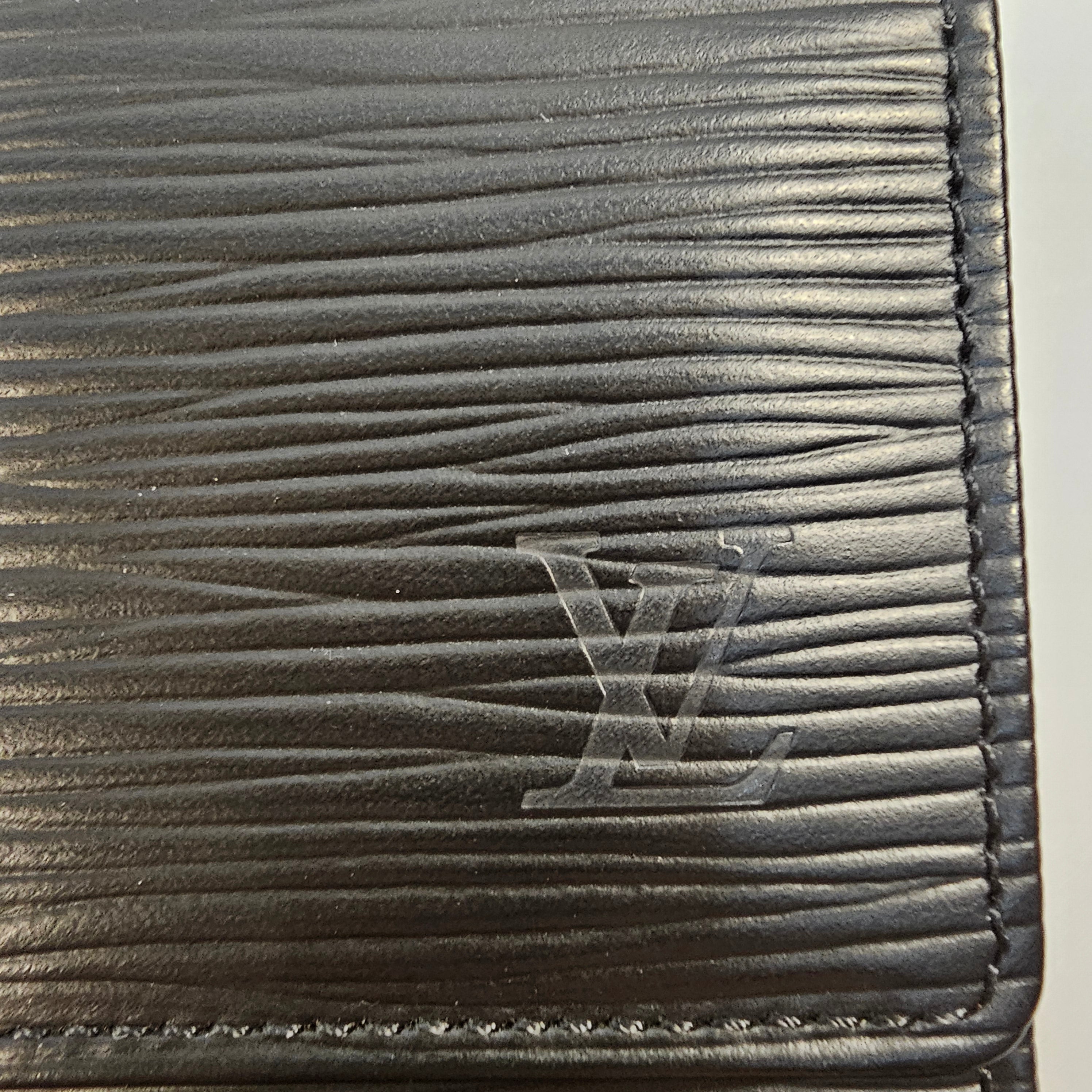 Louis Vuitton Epi Black Wallet