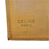 Celine Monogram Leather & Canvas Wallet