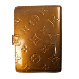 Louis Vuitton Vernis Monogram Bronze Leather Agenda