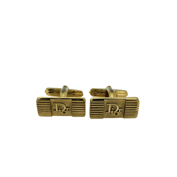 Dior Metal Gold-tone Cufflinks