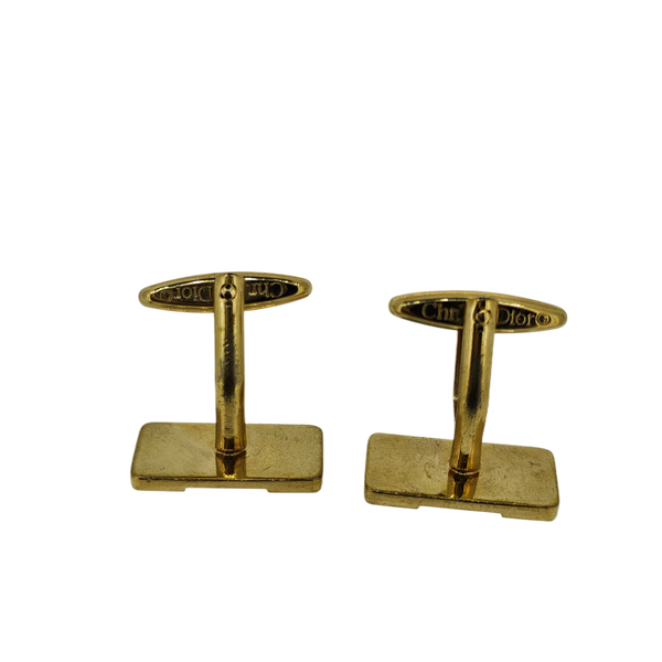 Dior Metal Gold-tone Cufflinks