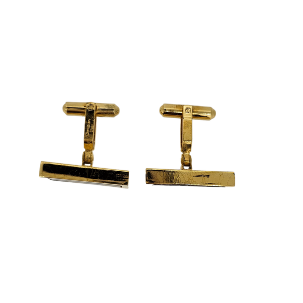 Dior Metal Gold-tone Cufflinks