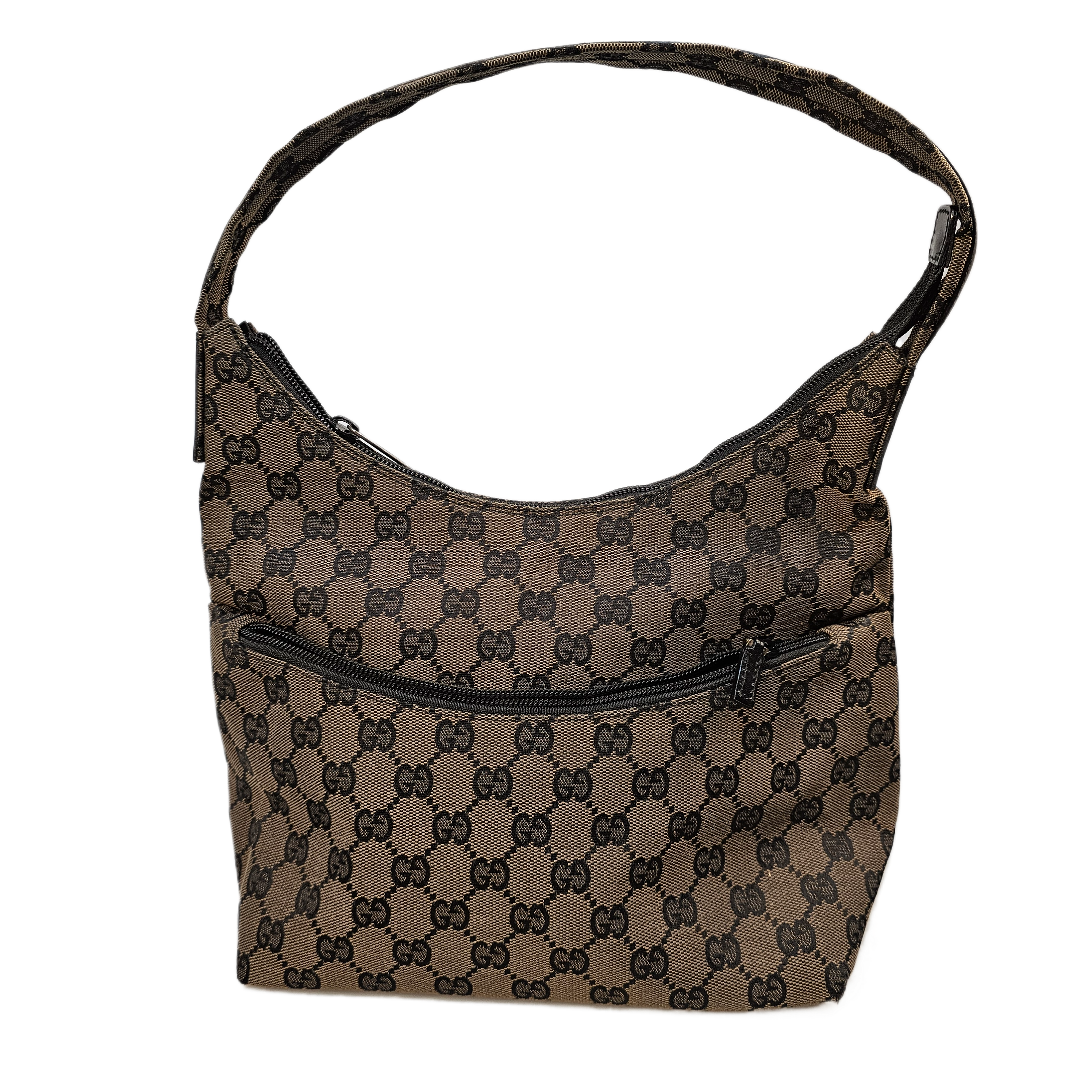 Gucci GG Monogram Fabric Handbag