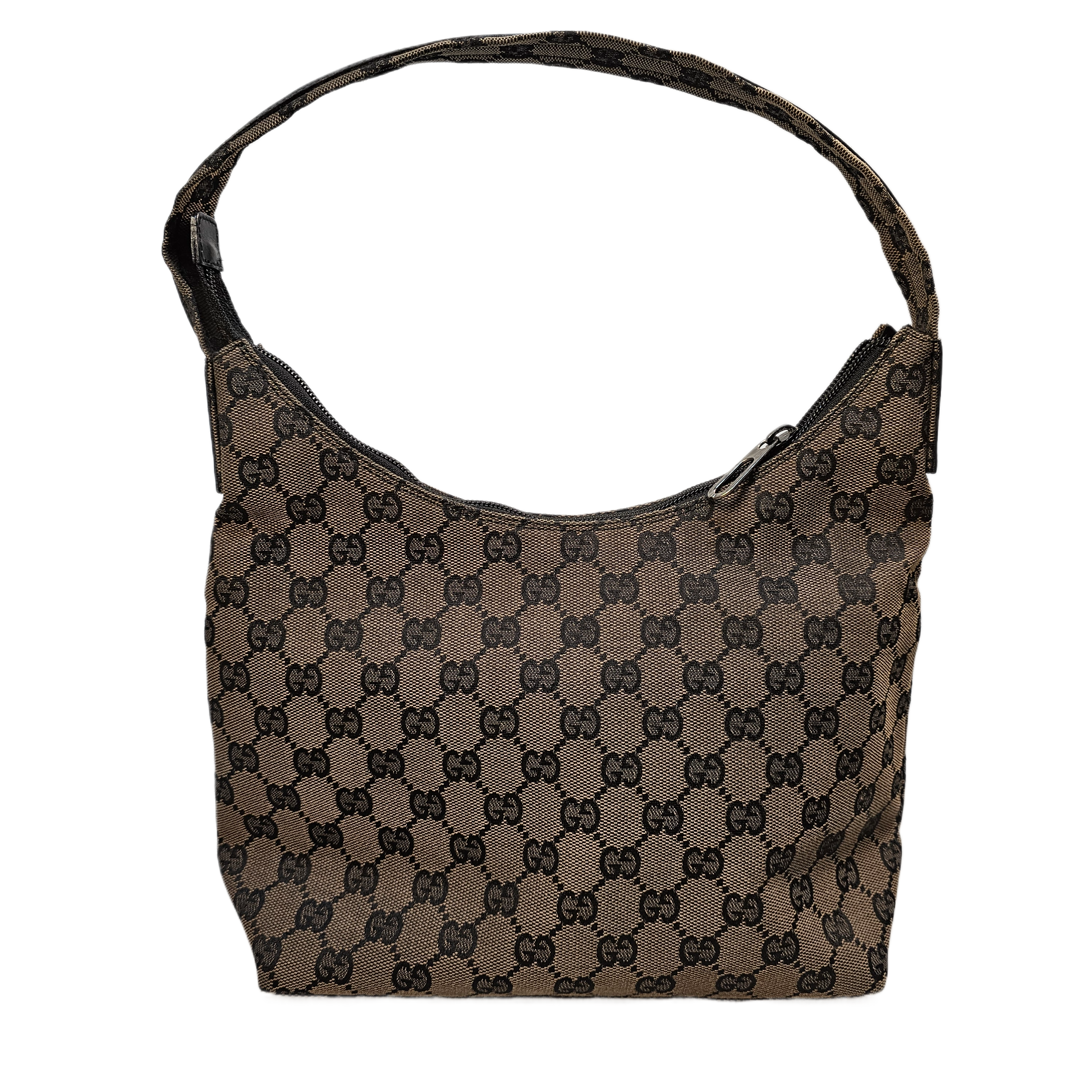 Gucci GG Monogram Fabric Handbag