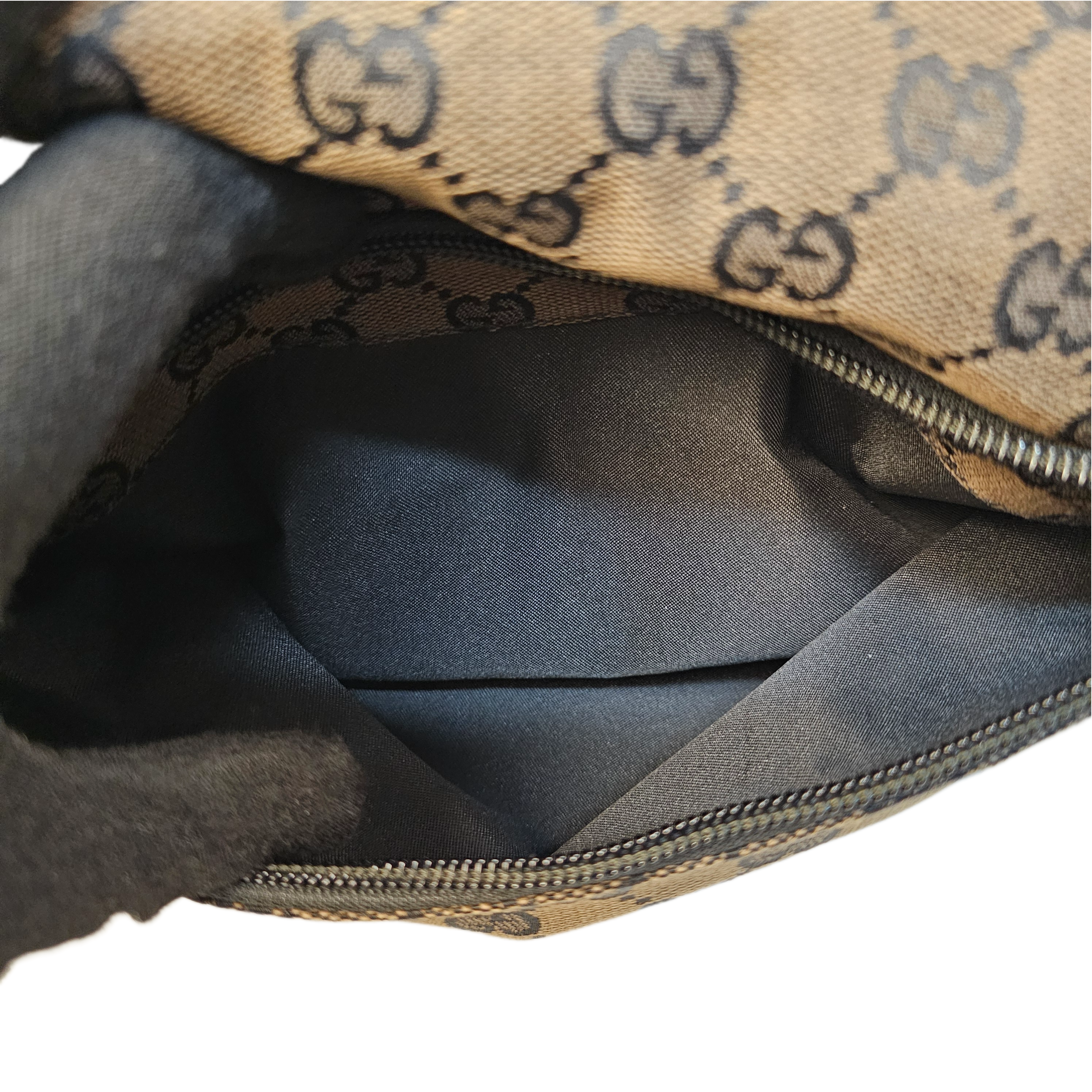 Gucci GG Monogram Fabric Handbag