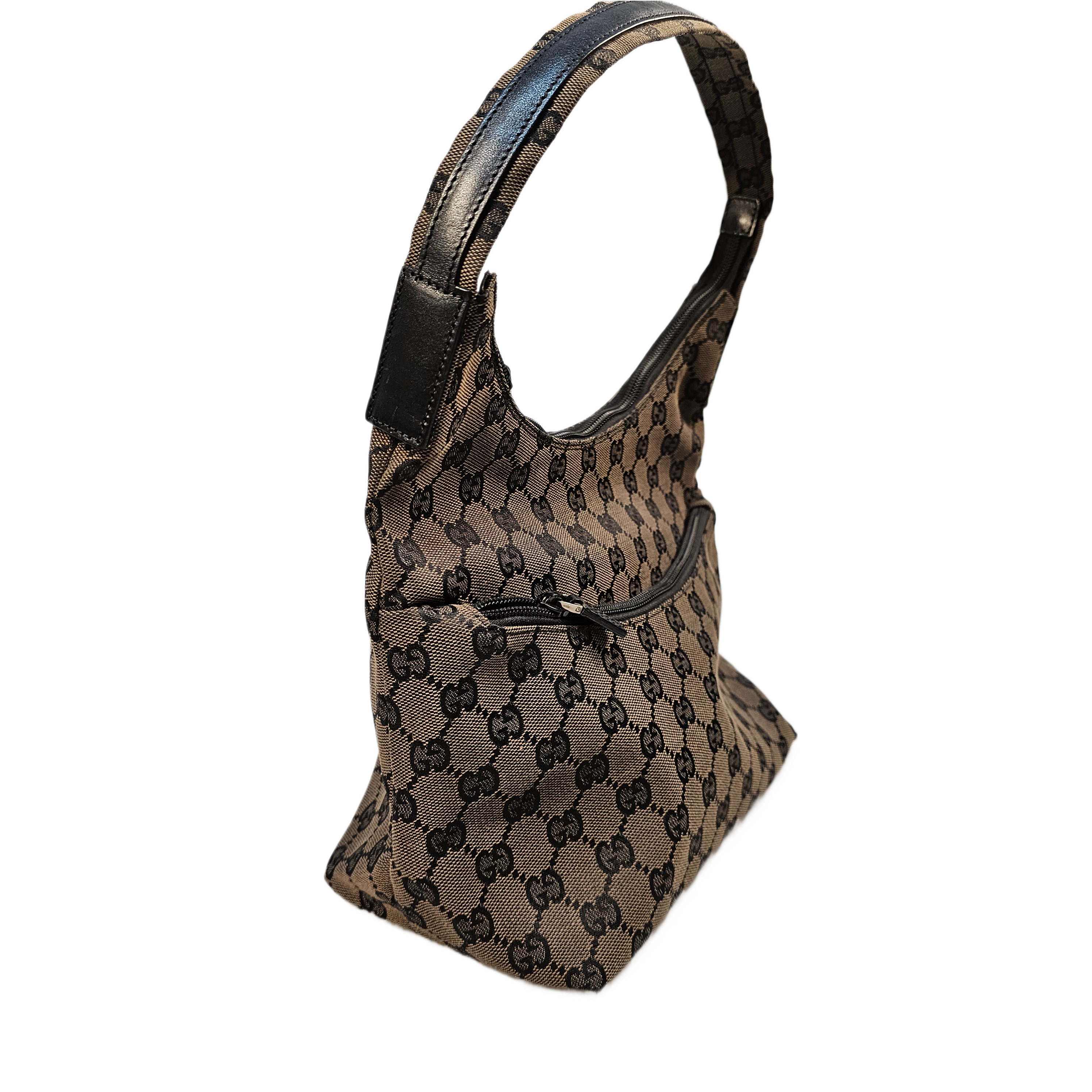 Gucci GG Monogram Fabric Handbag