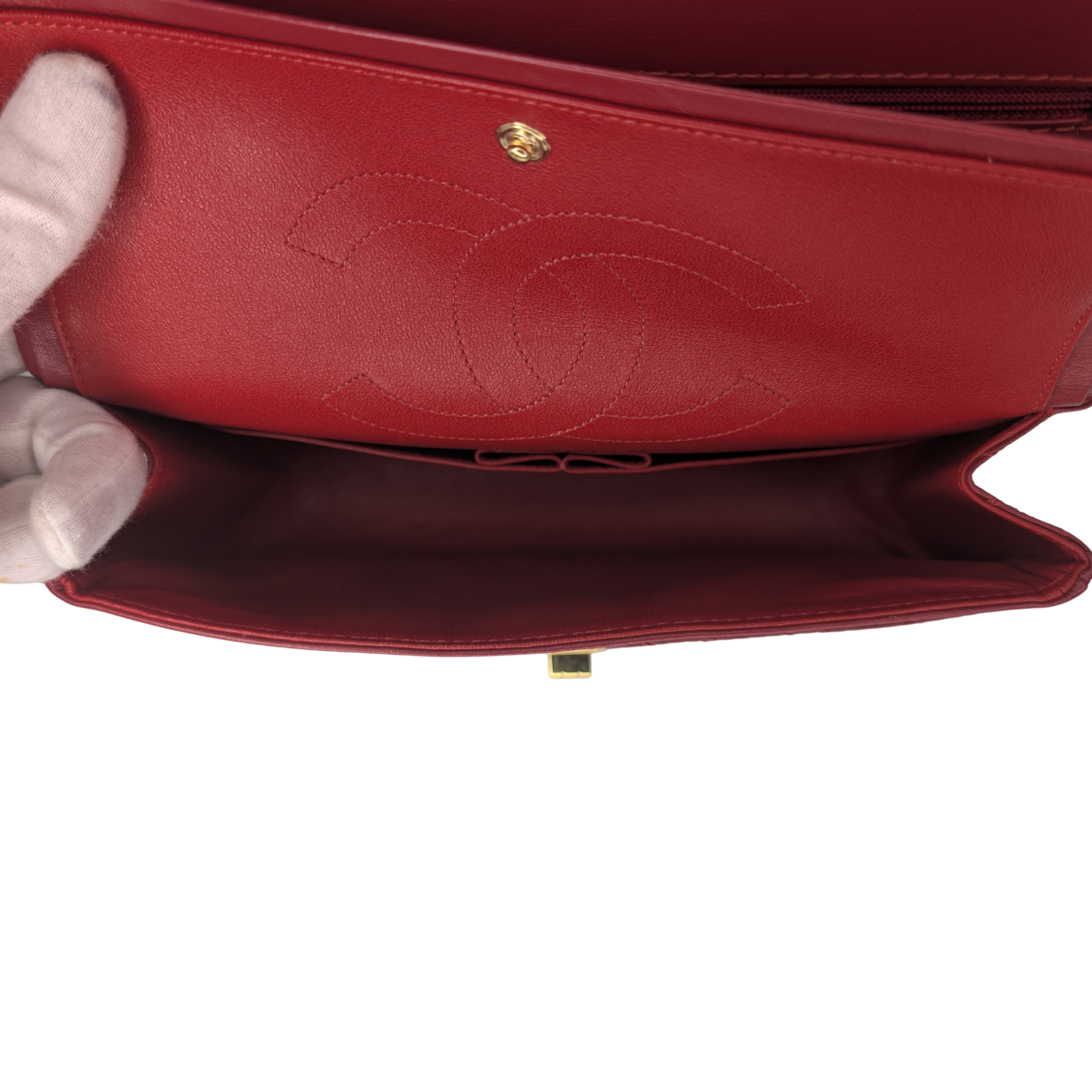 Chanel 2.55 Reissue 28 Series Double Flap Bag Red