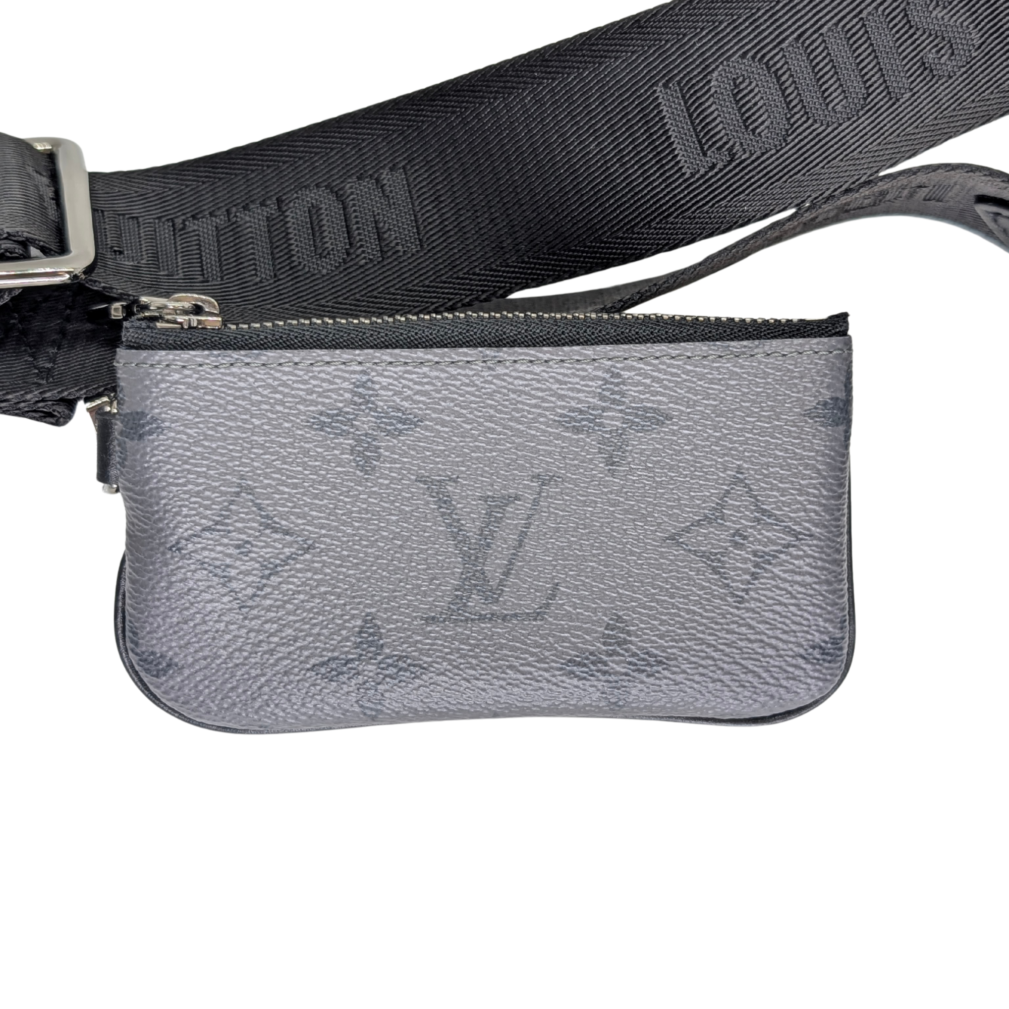 Louis Vuitton Trio Messenger Monogram Bag Black