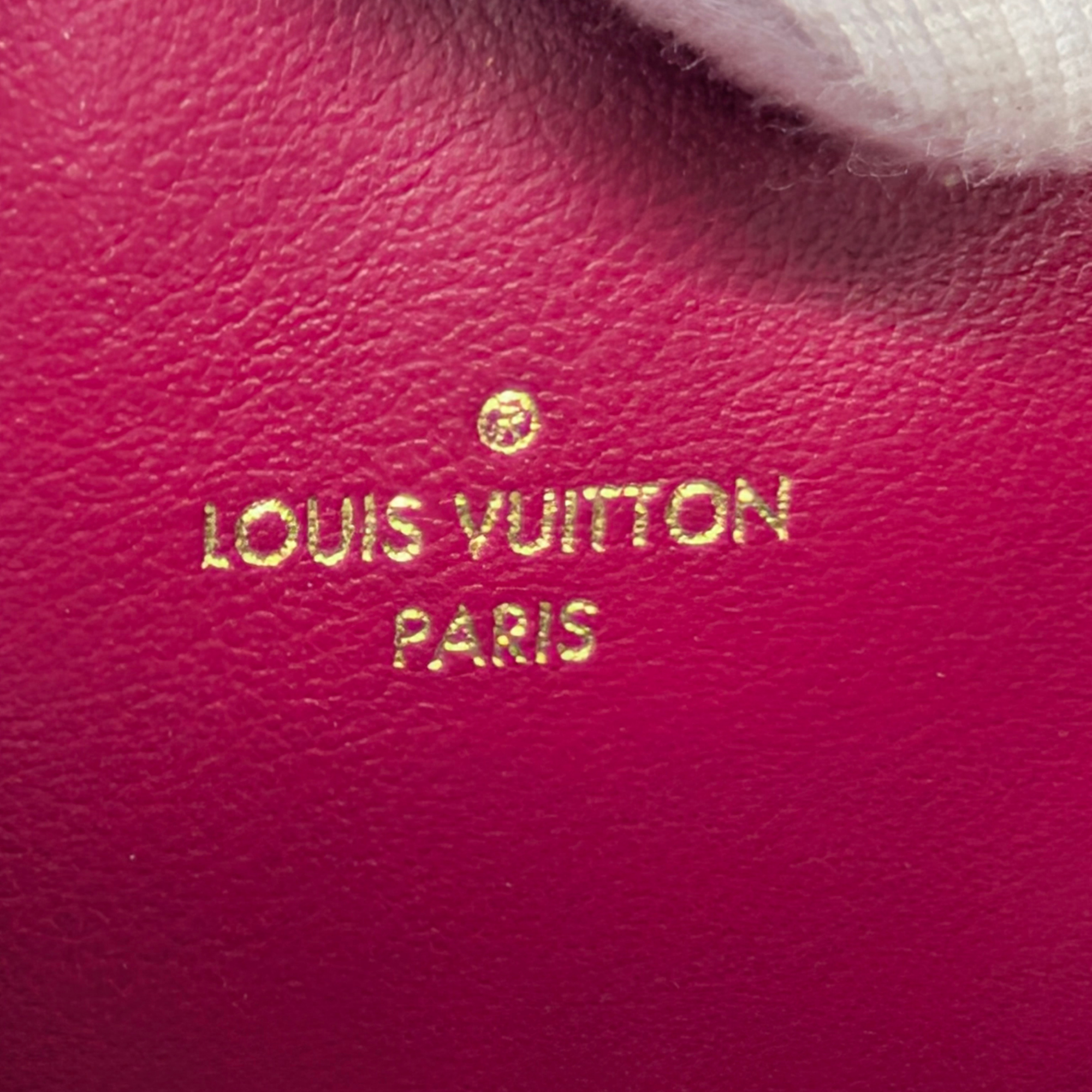Louis Vuitton Pochette Félicie Monogram Bag Brown