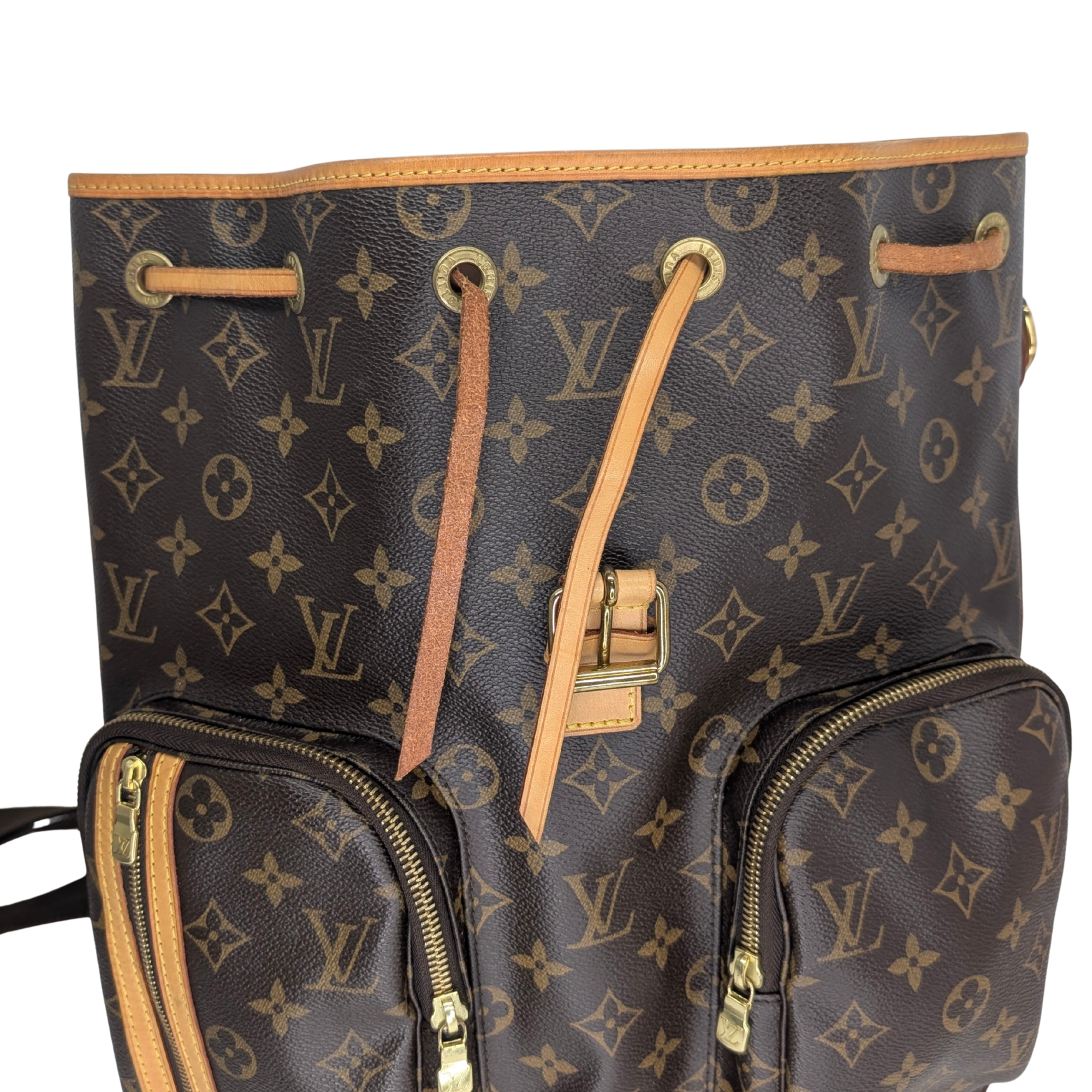 Louis Vuitton Bosphore Monogram Backpack Brown