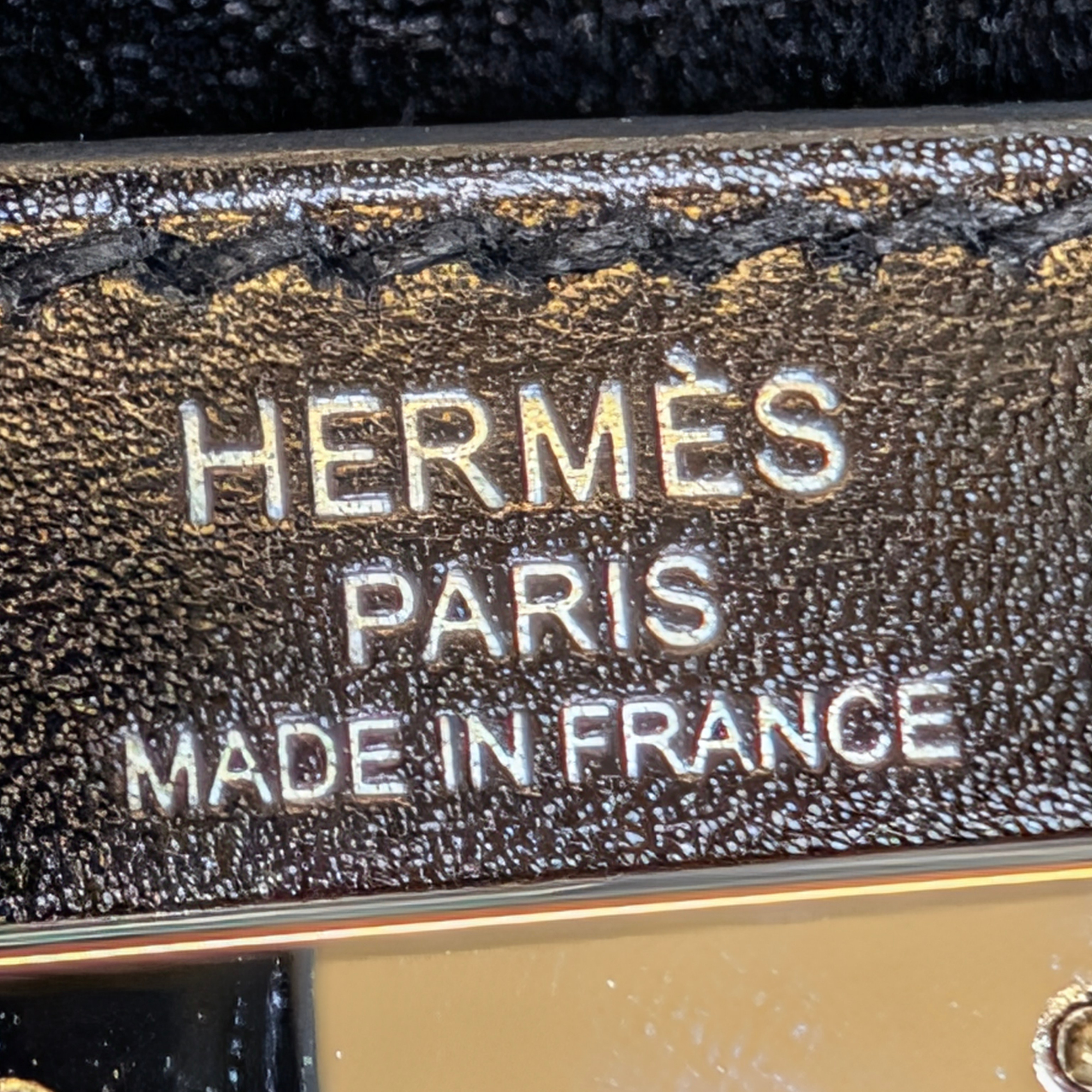 Hermès Kelly 28 SHW Box Leather W Stamp 2024 Black