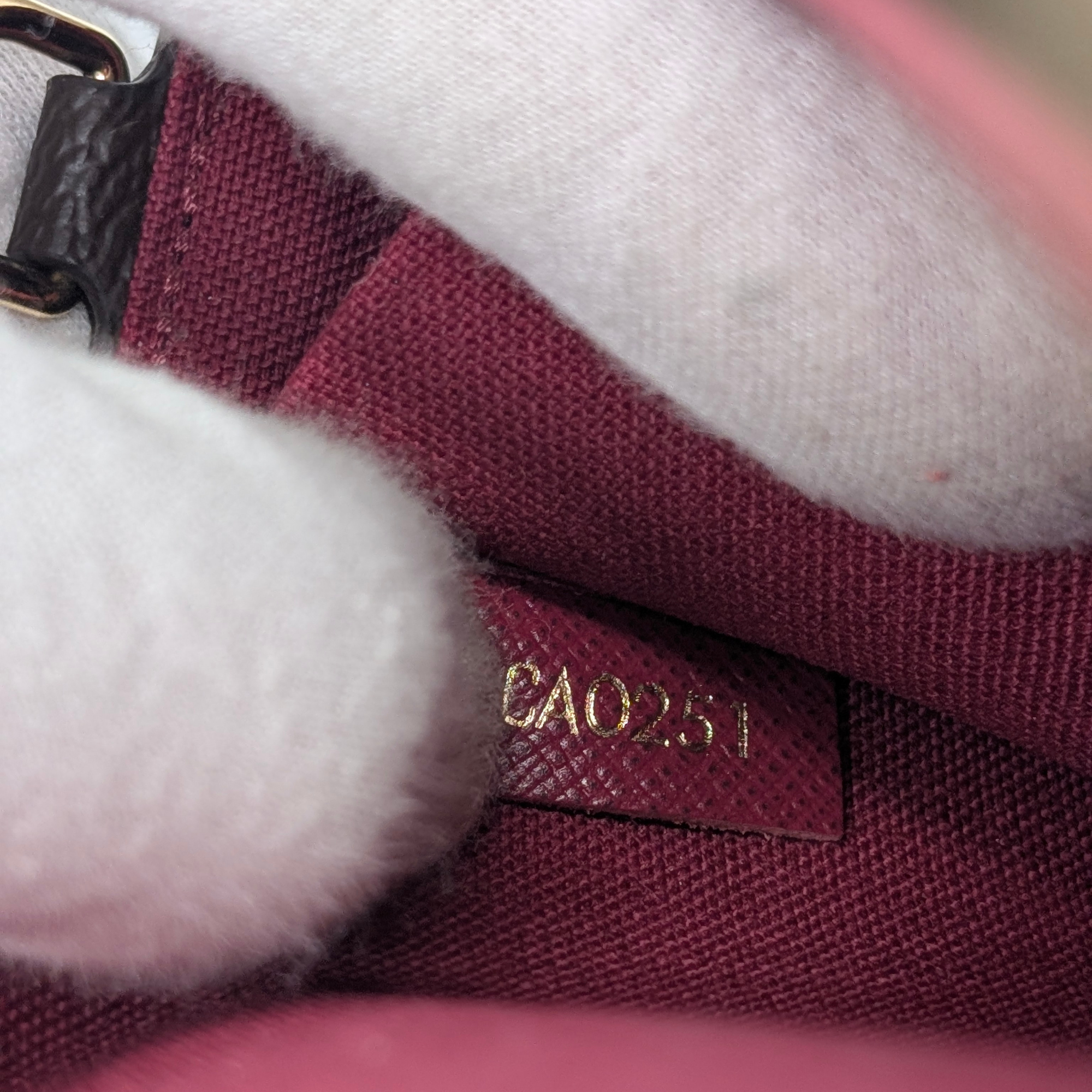 Louis Vuitton Pochette Félicie Monogram Bag Brown