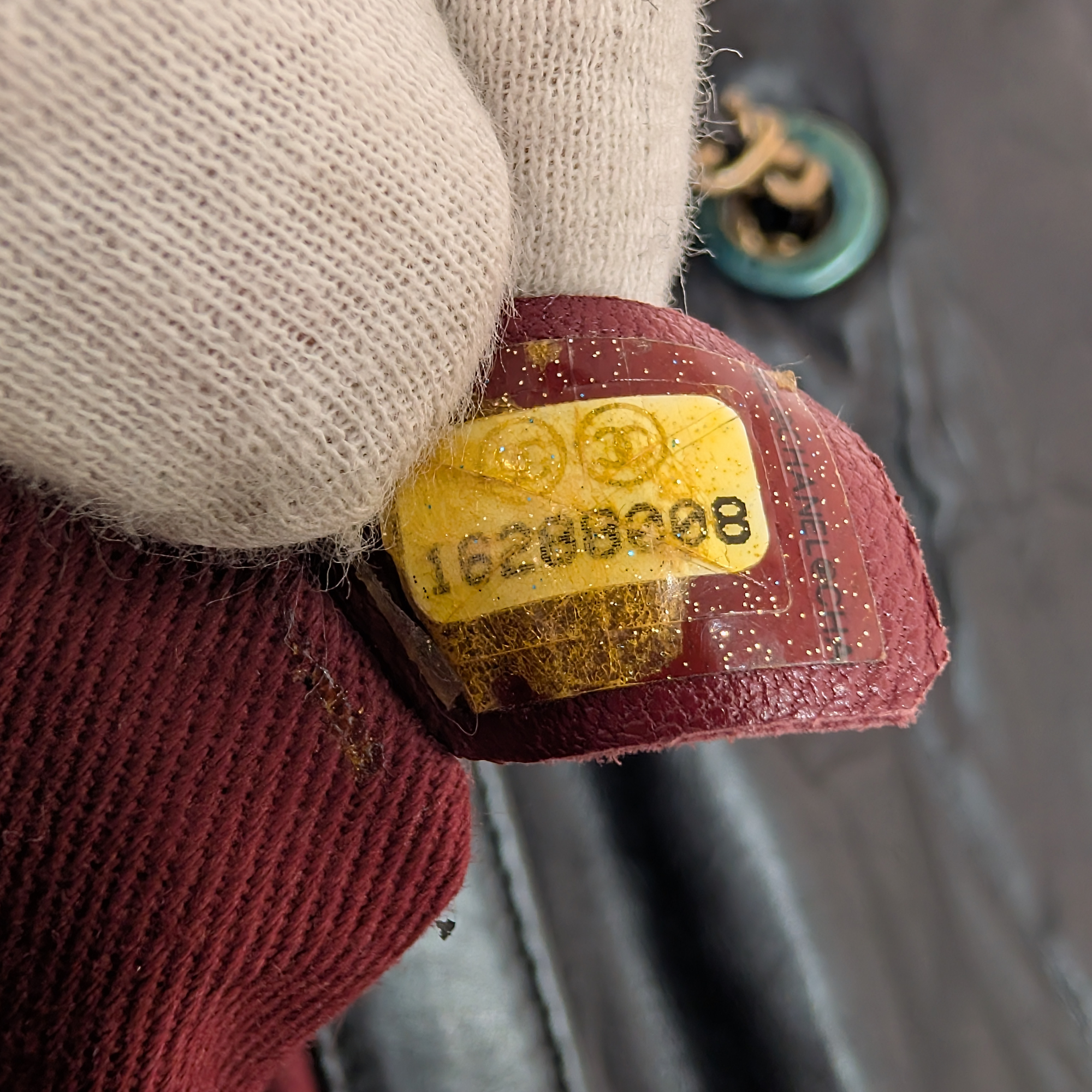 Chanel Pondicherry Flap Medium Handbag Leather Black