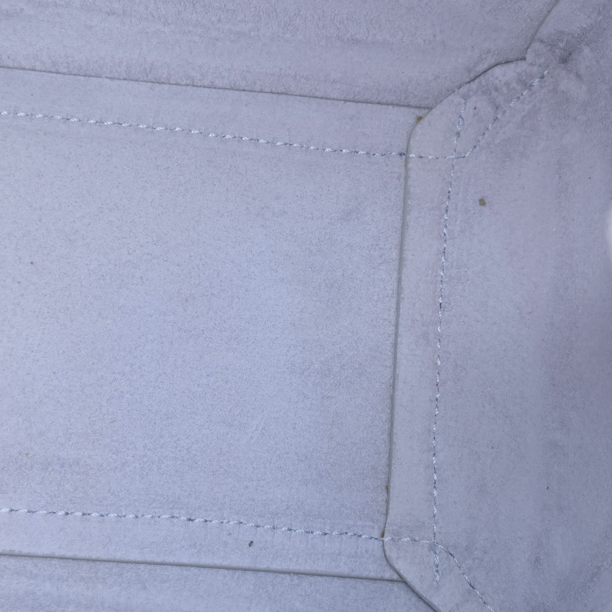 Celine Nano Grained Calfskin Belt Bag Pearl Blue