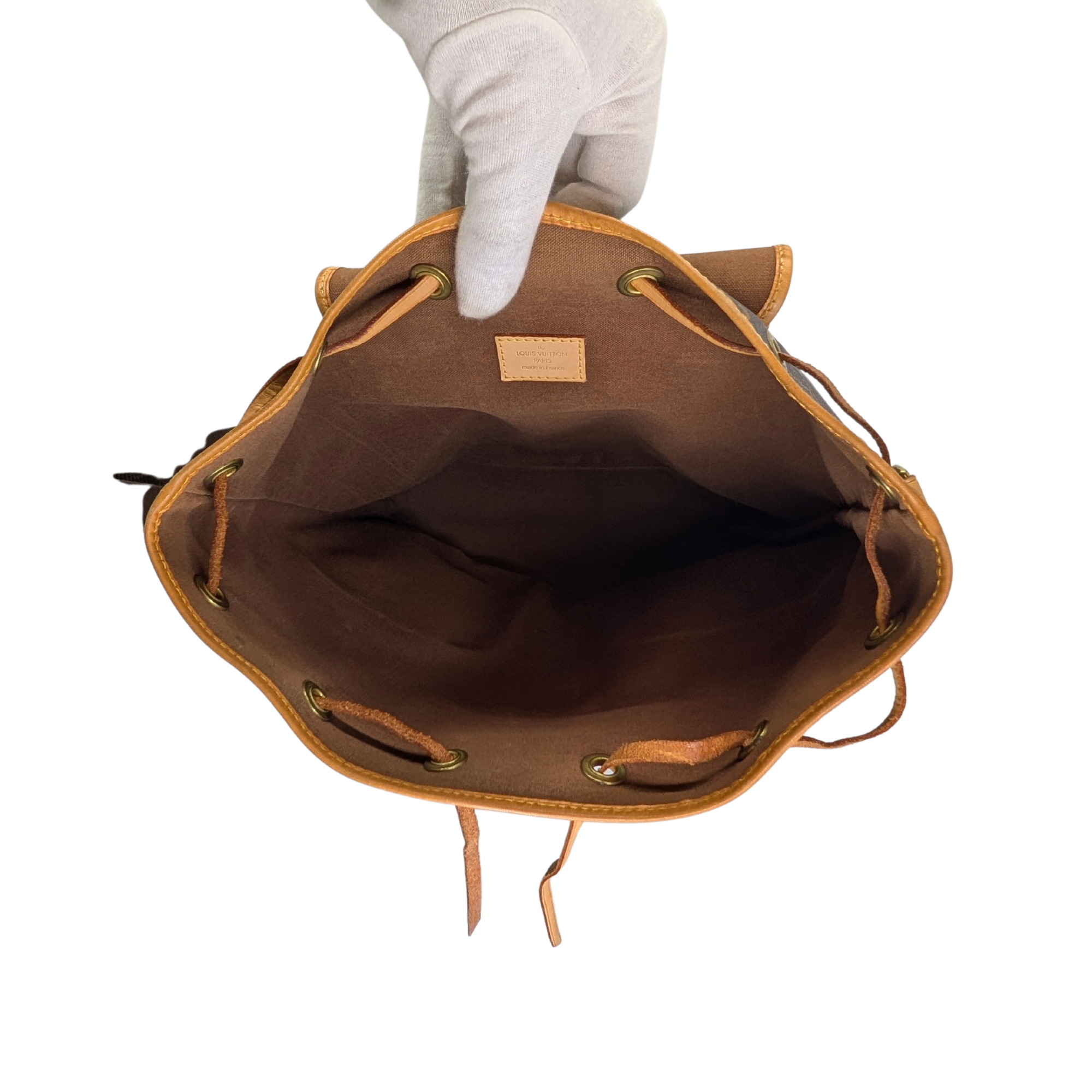 Louis Vuitton Bosphore Monogram Backpack Brown