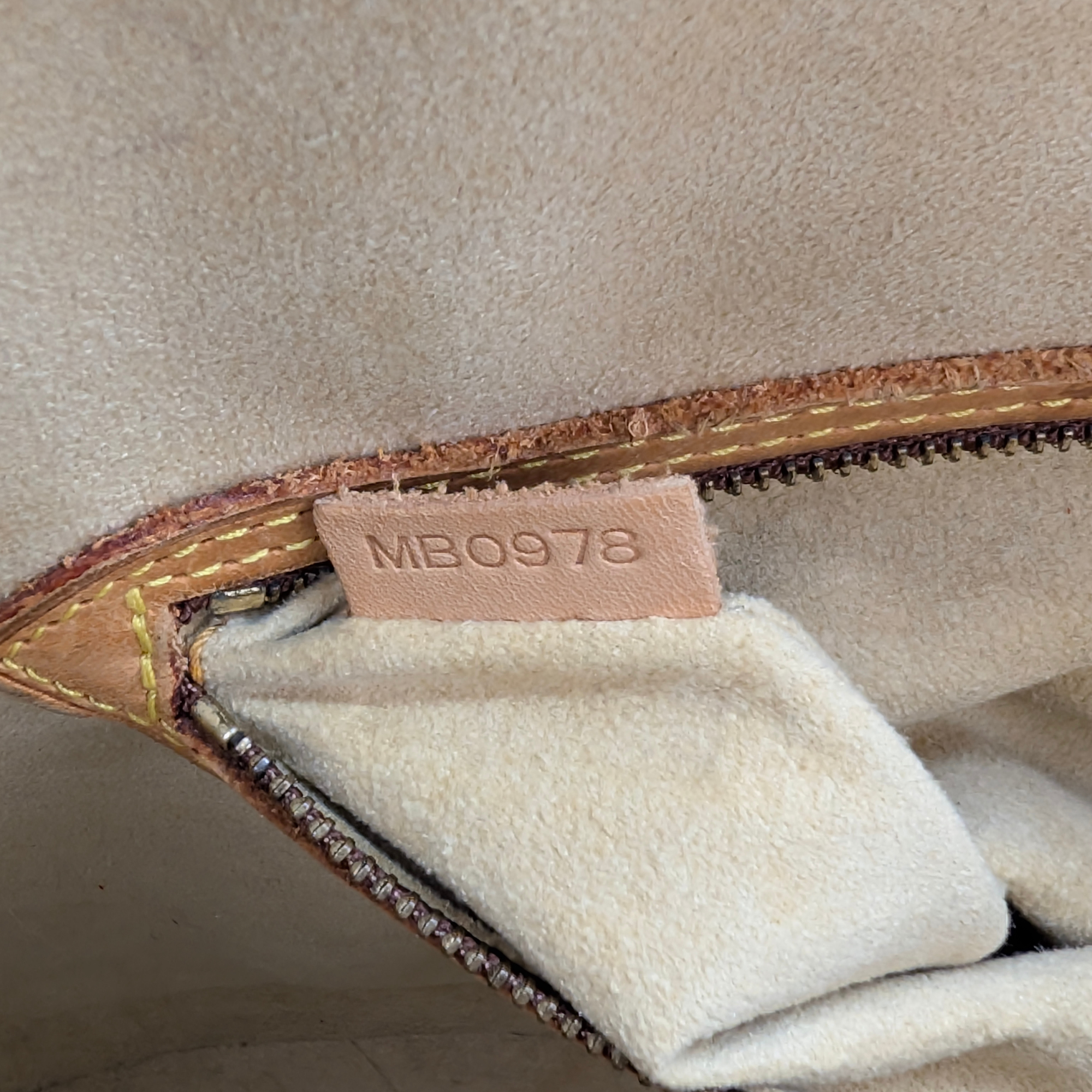 Louis Vuitton Babylone Monogram Tote Bag Brown