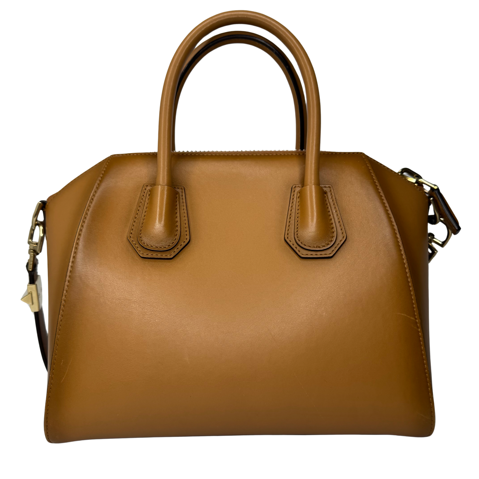 Givenchy Small Antigona Calfskin in Deep Brown Crossbody Bag