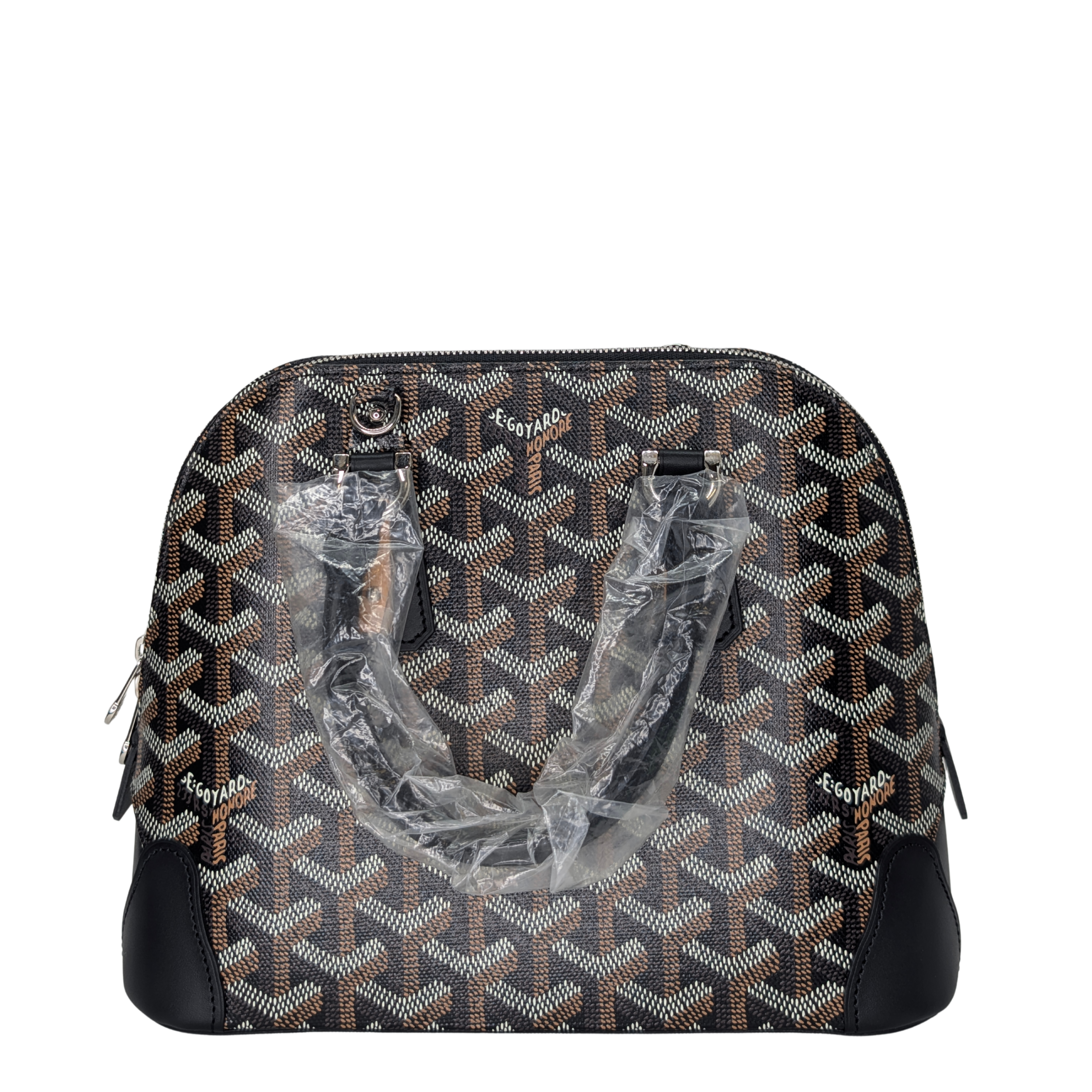 Goyard Mini Vendome Top Handle Bag Black