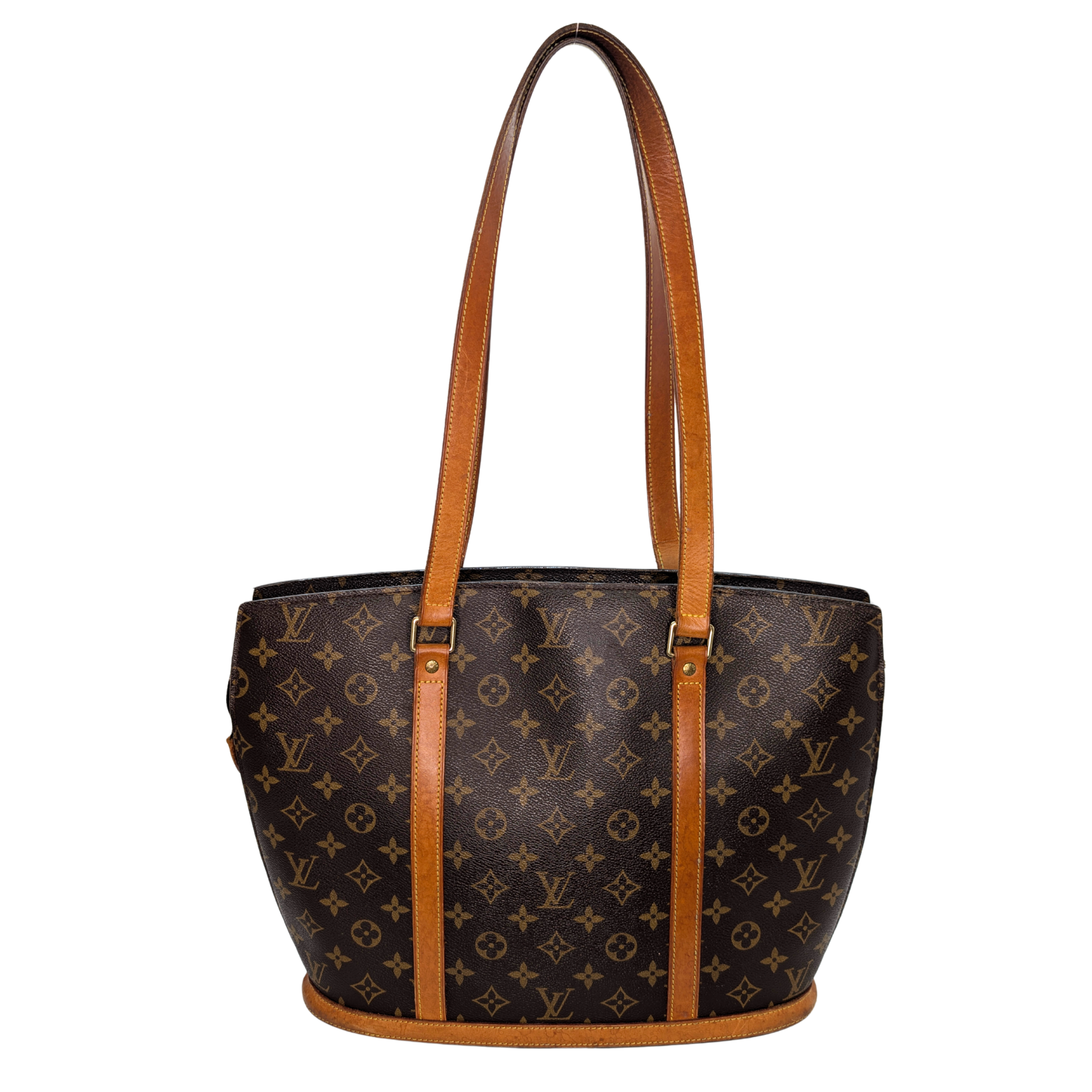 Louis Vuitton Babylone Monogram Tote Bag Brown