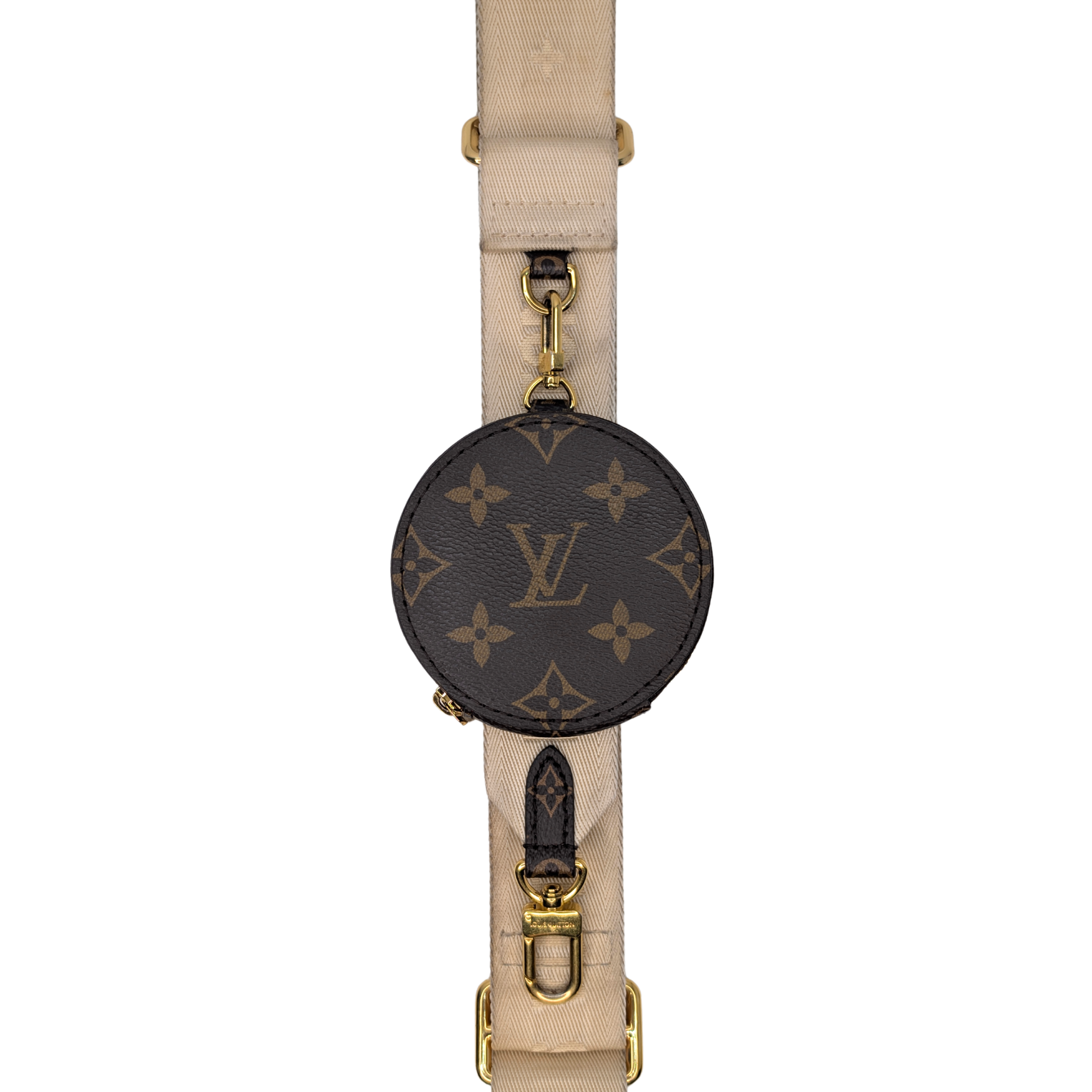 Louis Vuitton Bandouliere Adjustable Shoulder Strap with Coin Pouch