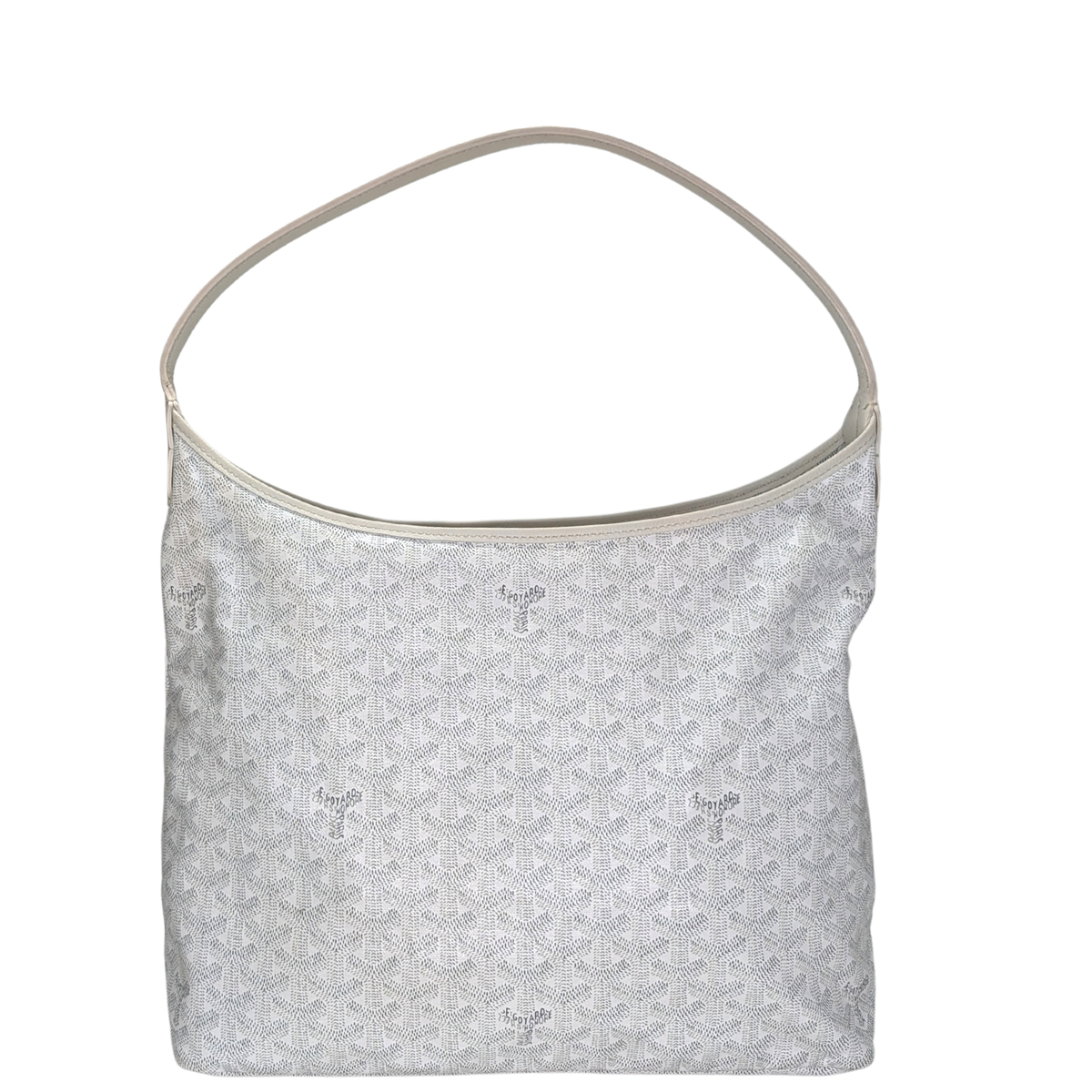 Goyard Bohème Hobo bag White