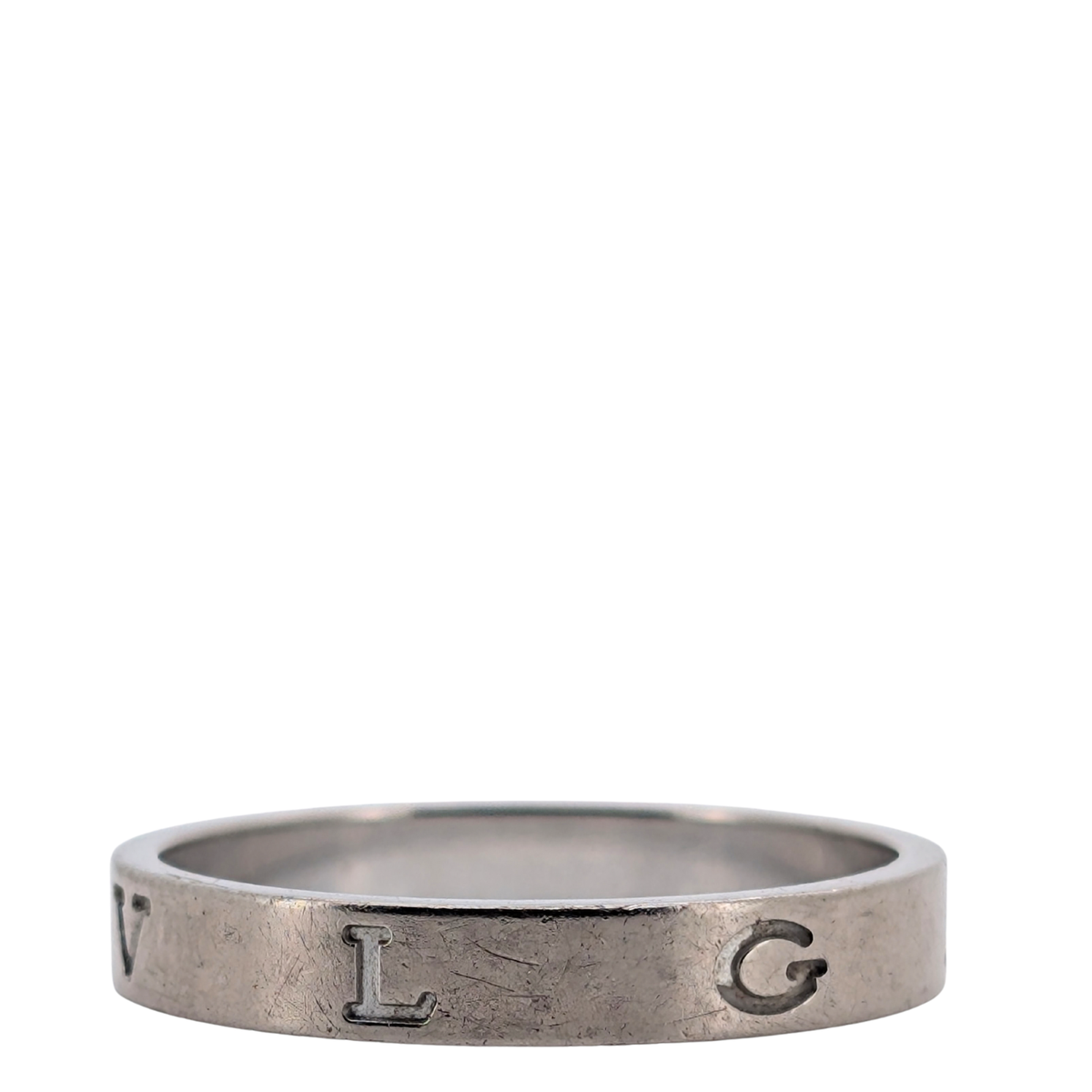 Bvlgari B.zero1 18k White Gold Band