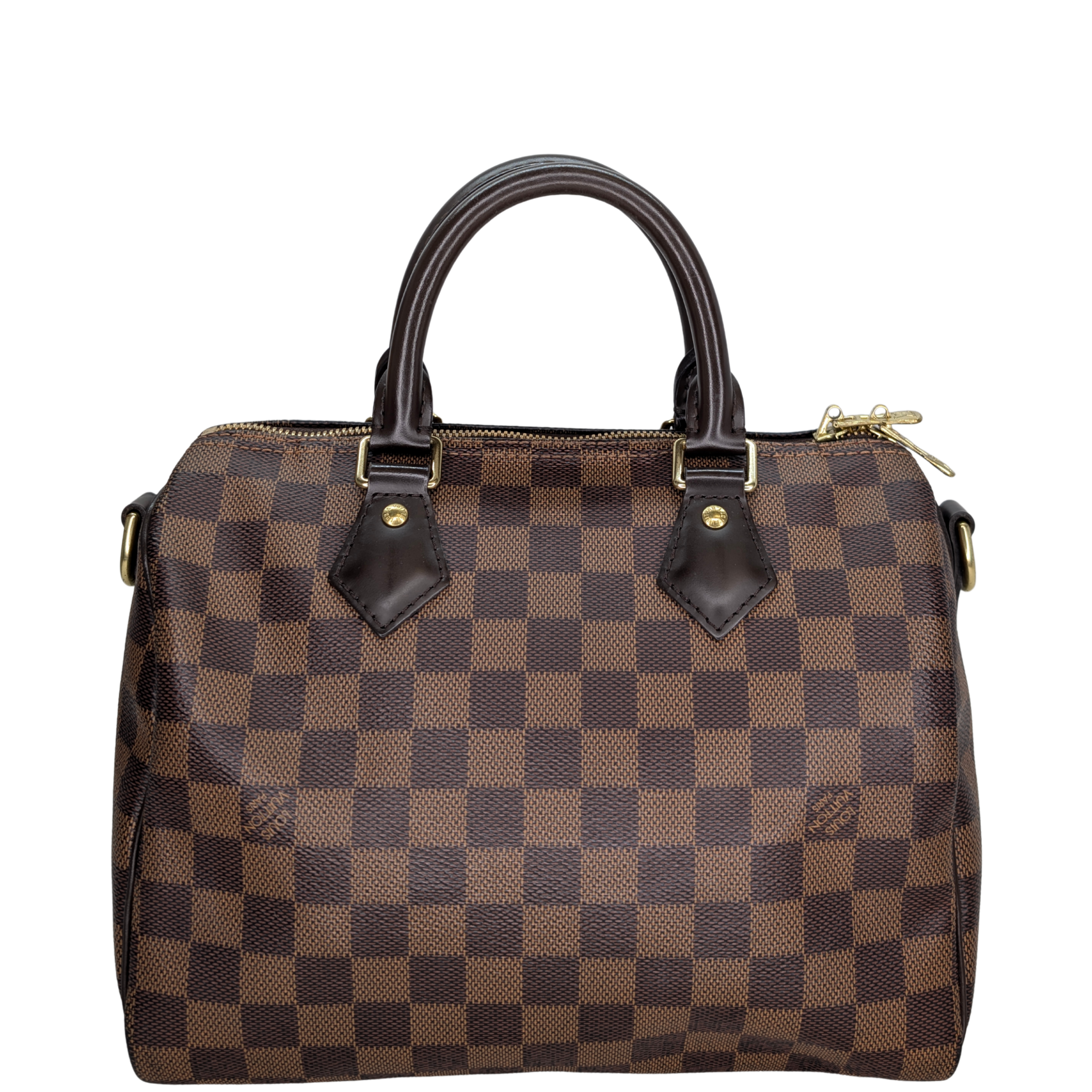 Louis Vuitton Speedy 25 Bandouliere Damier Ebene