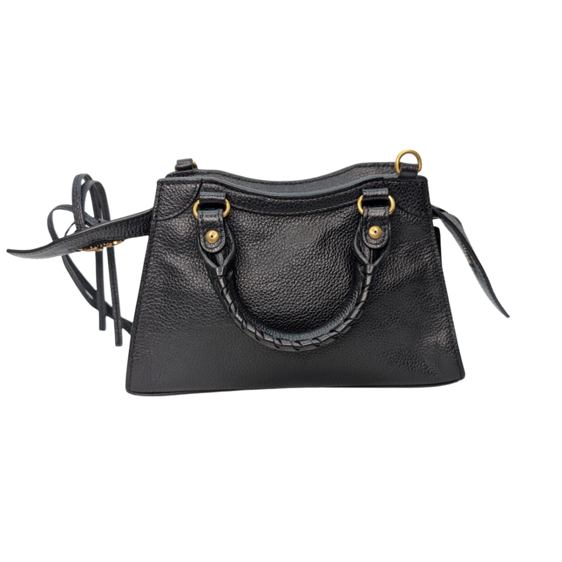 Balenciaga  Neo Classic Gold Hardware Mini City Black