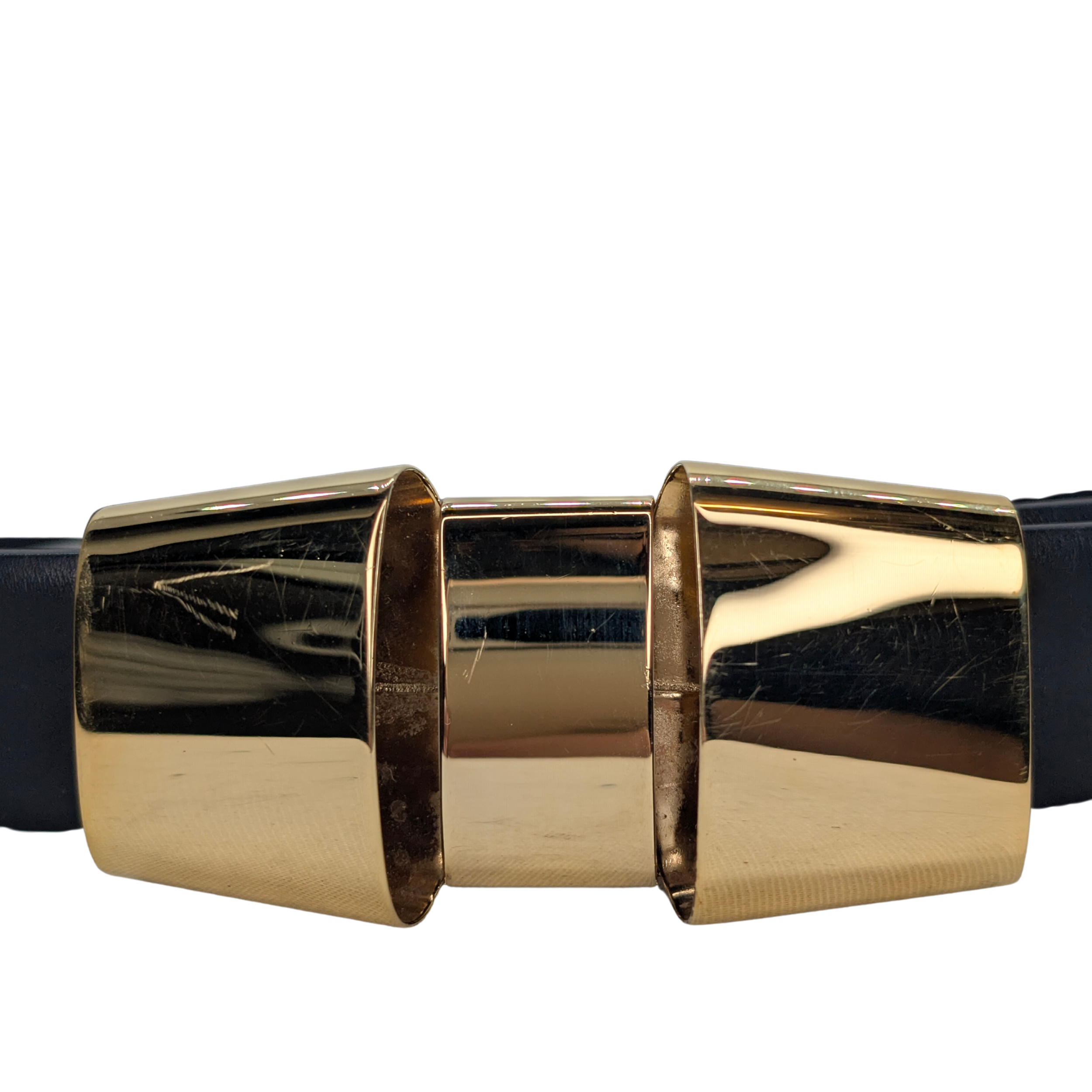 Celine Bow Metal Buckle Belt