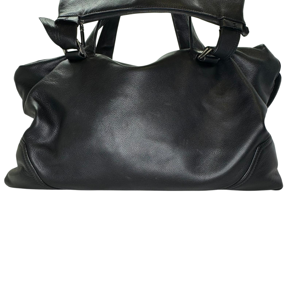 Versace Carry On Large Leather Black