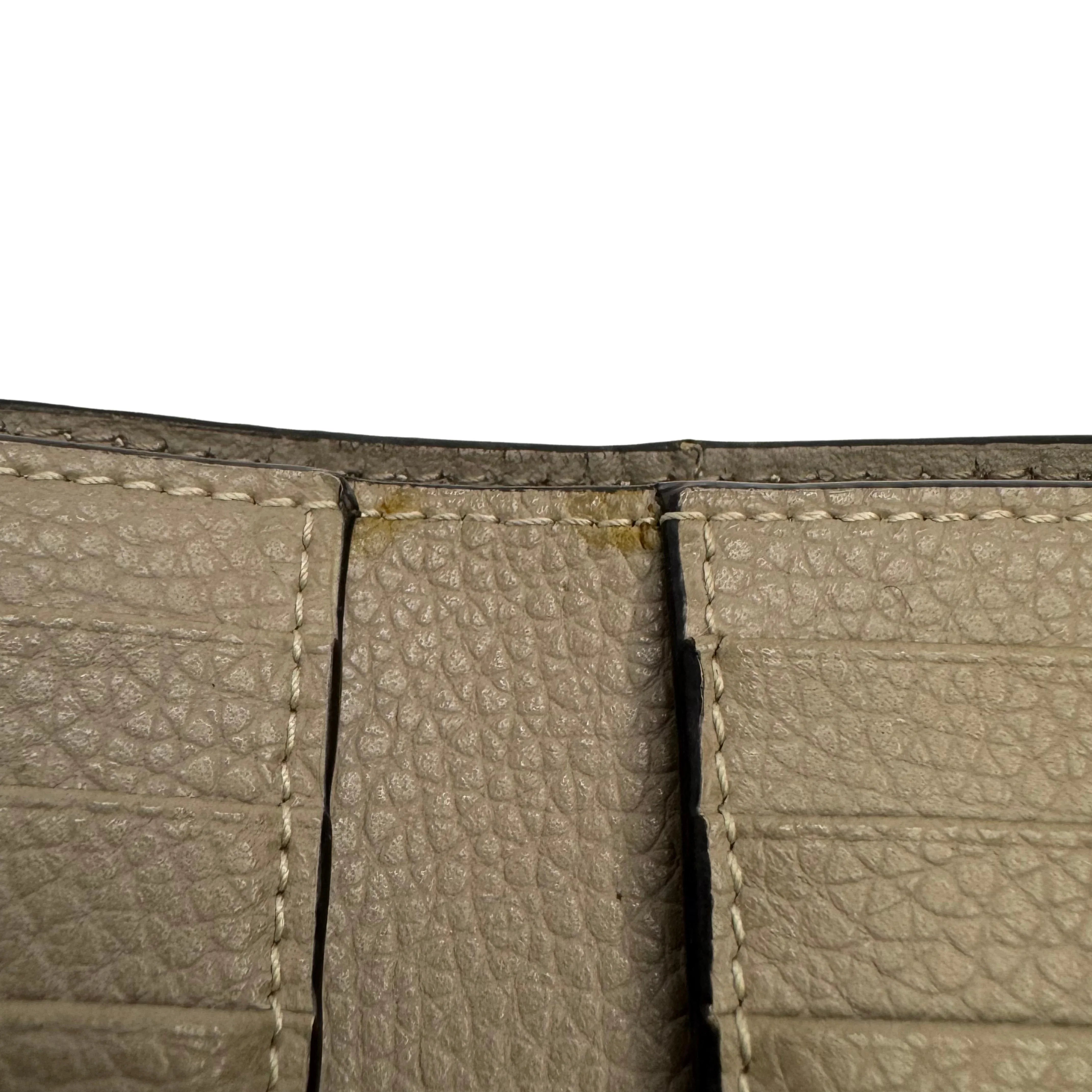 Chloe Calfskin Small Darryl Trifold Wallet Motty Grey