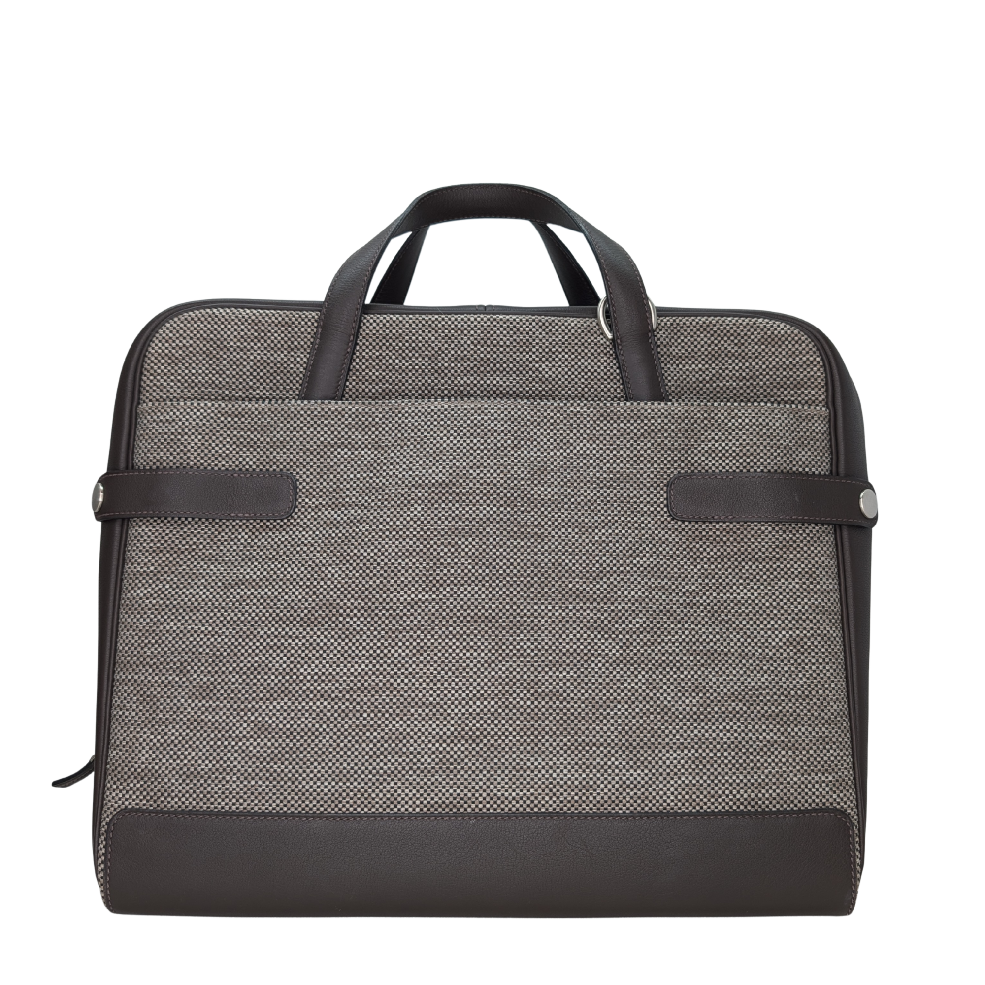 Hermes Caleche-Express Top Handle Bag Grey