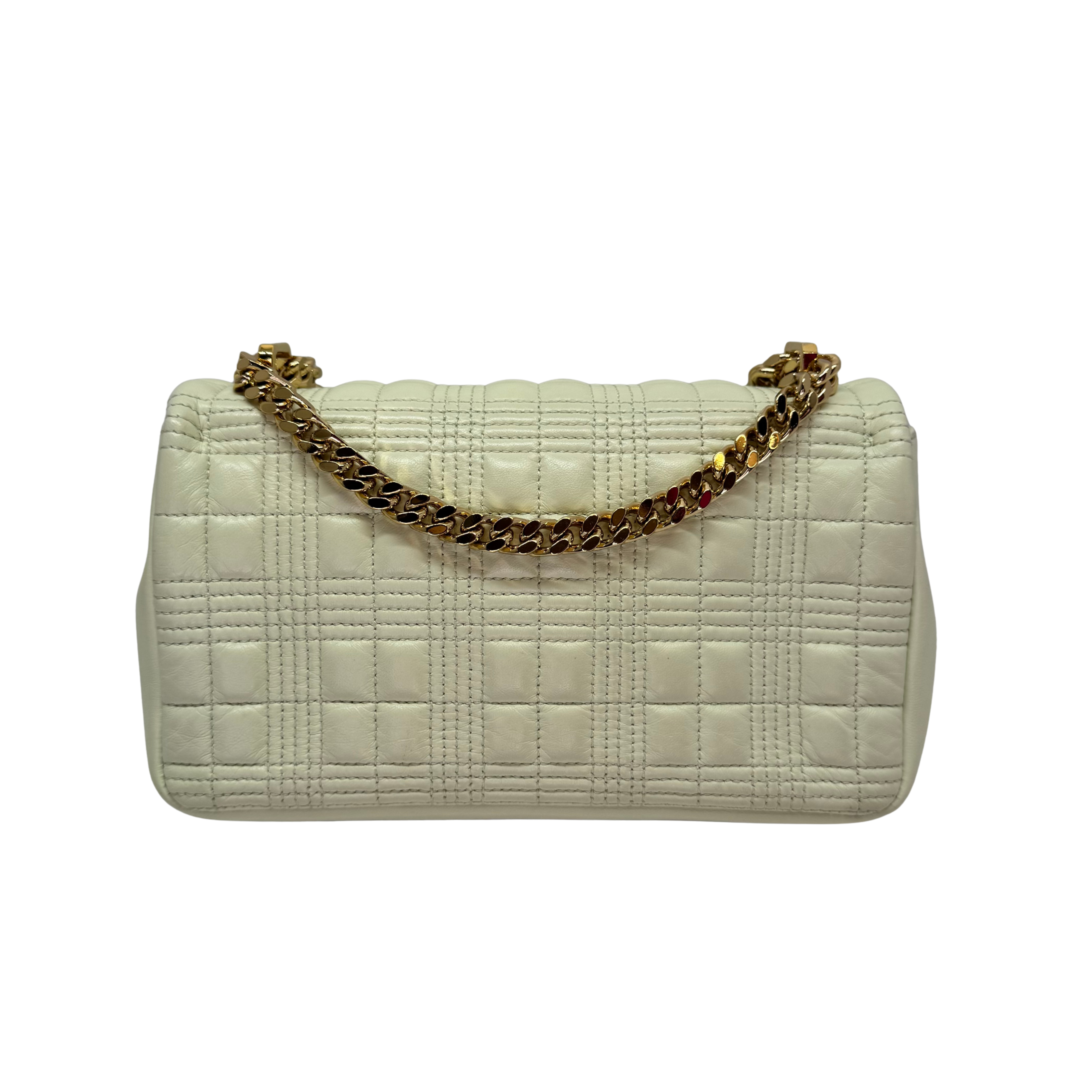 Burberry Lola Crossbody Bag Leather Green