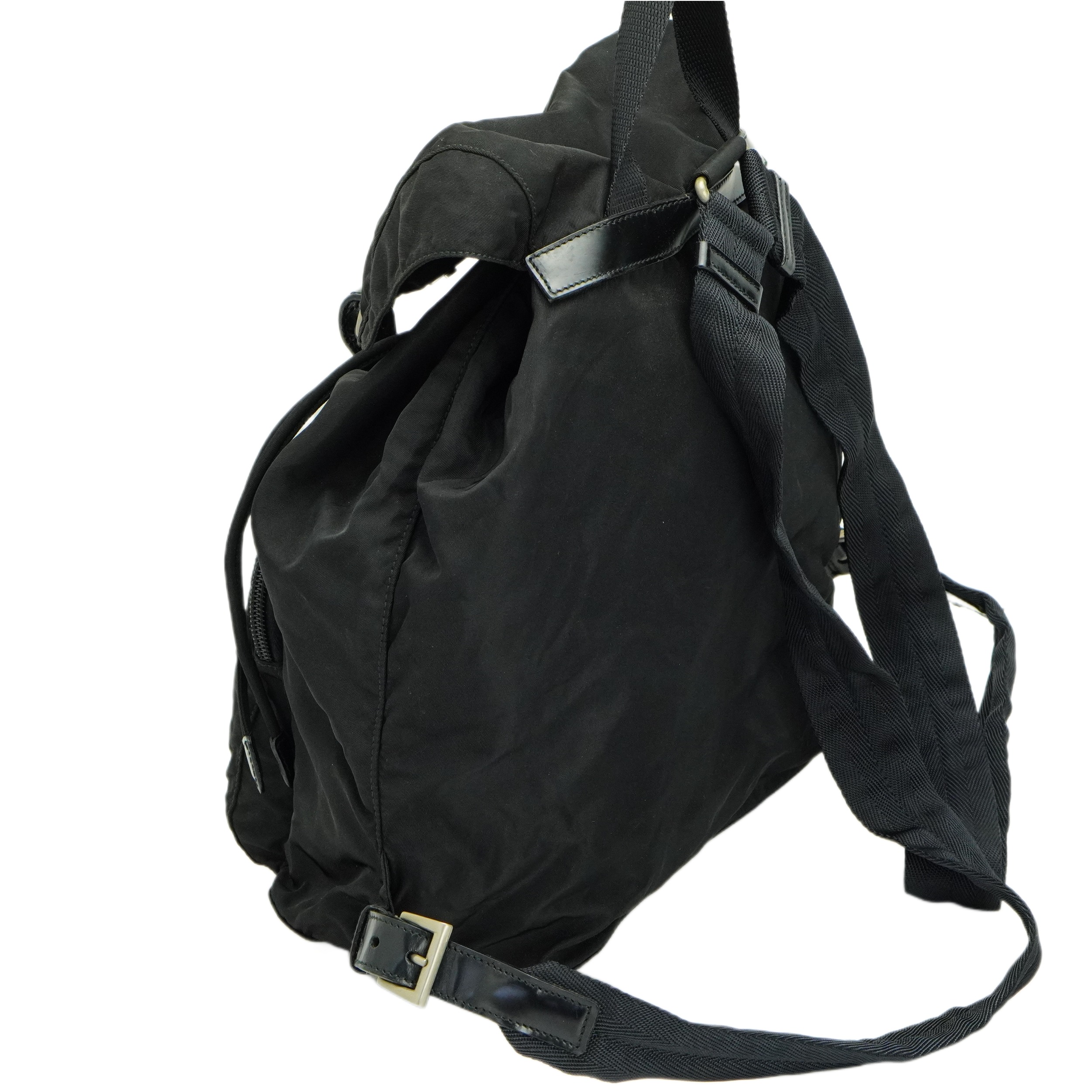 Prada Nylon Black Backpack Rucksack