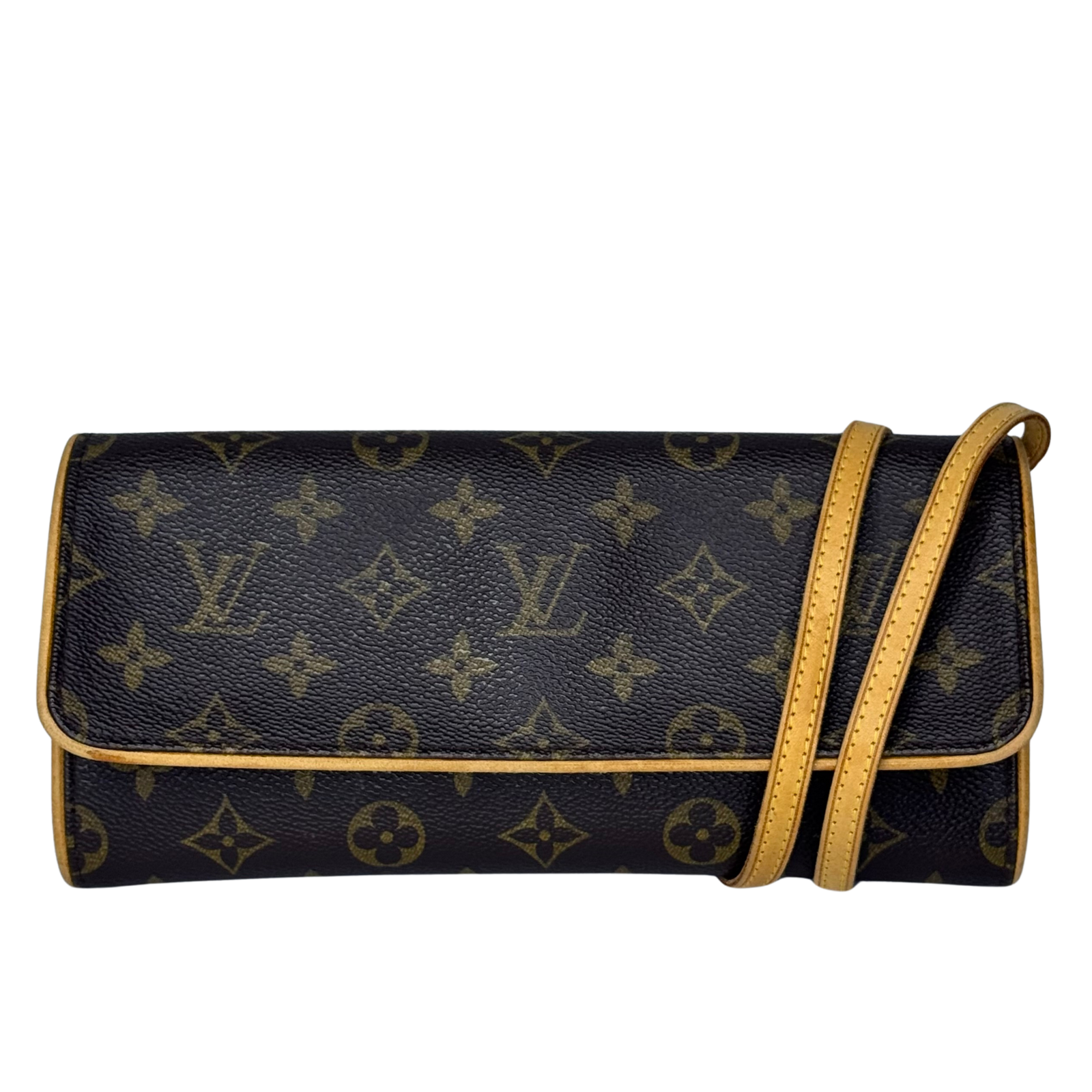 Louis Vuitton Monogram Pochette Twin PM Bag
