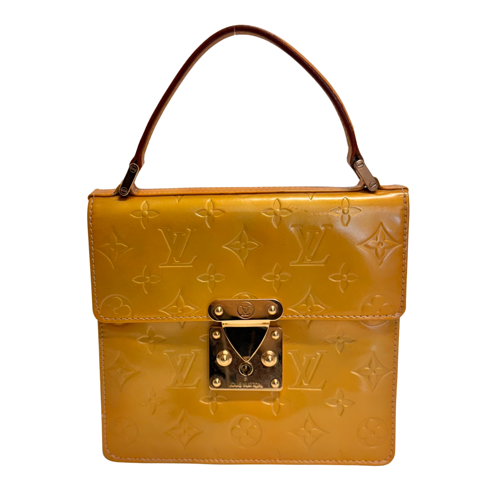 Louis Vuitton Vernis Street Bag Yellow