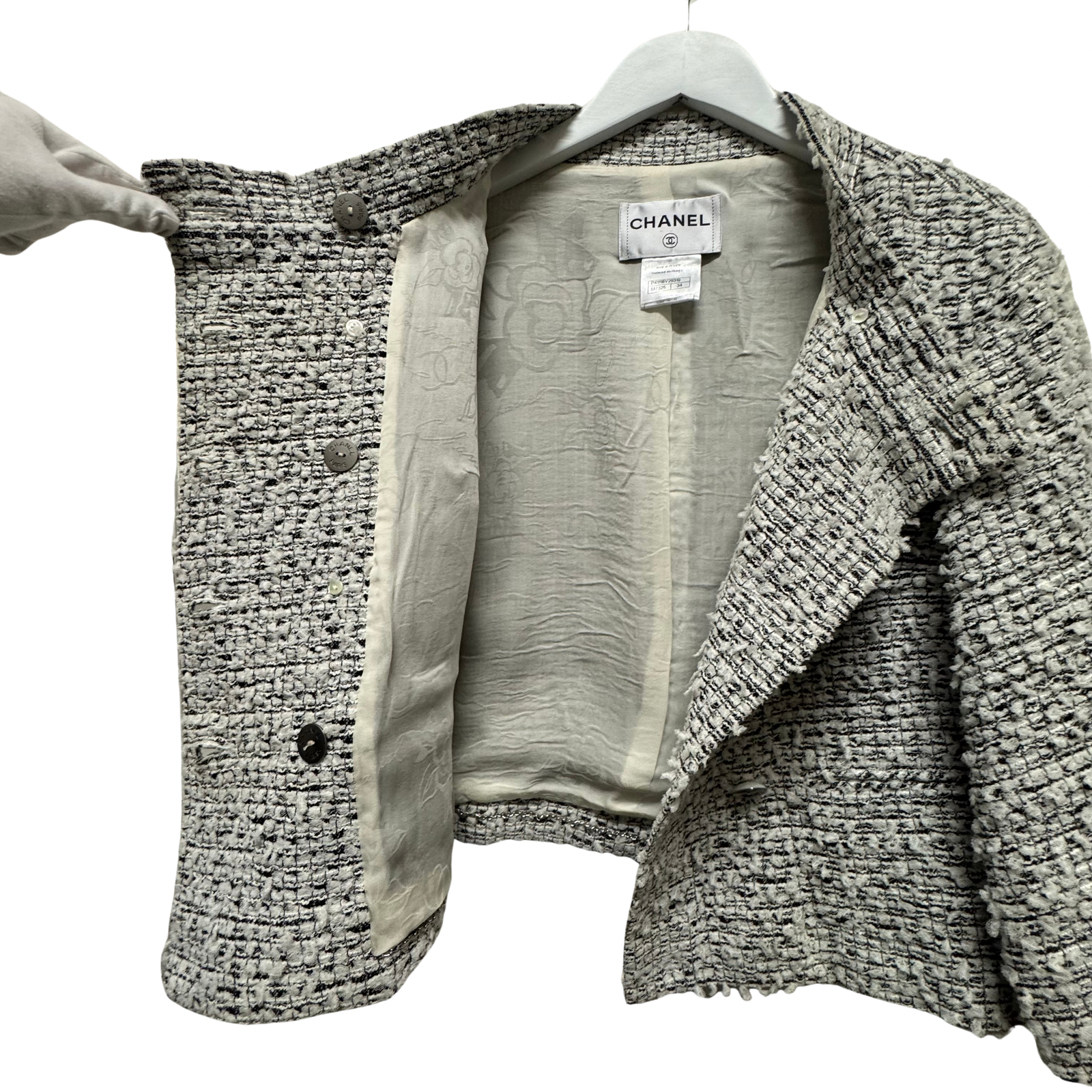 Chanel La Petite Veste Noire tweed jacket