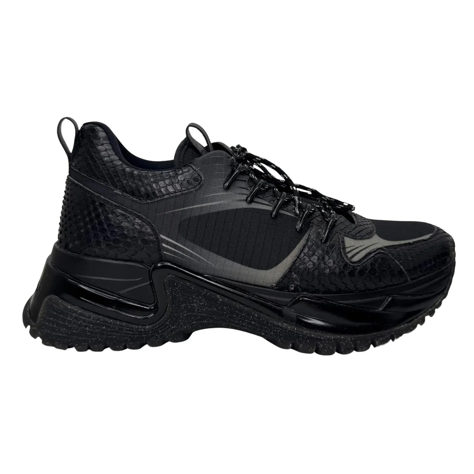 Louis Vuitton Run Away Pulse Sneakers Black - Lost Designer
