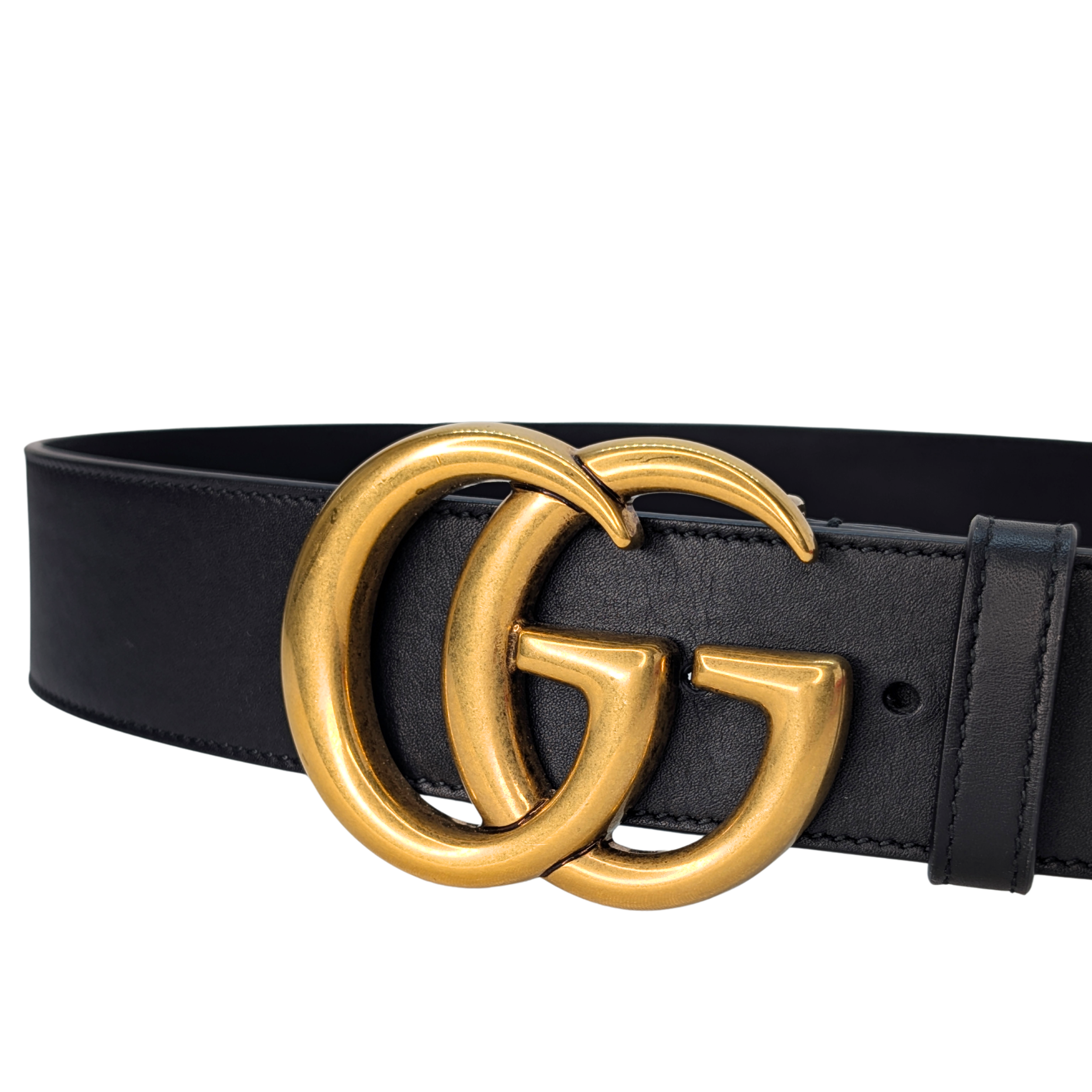 Gucci GG Wide Marmont Leather Belt